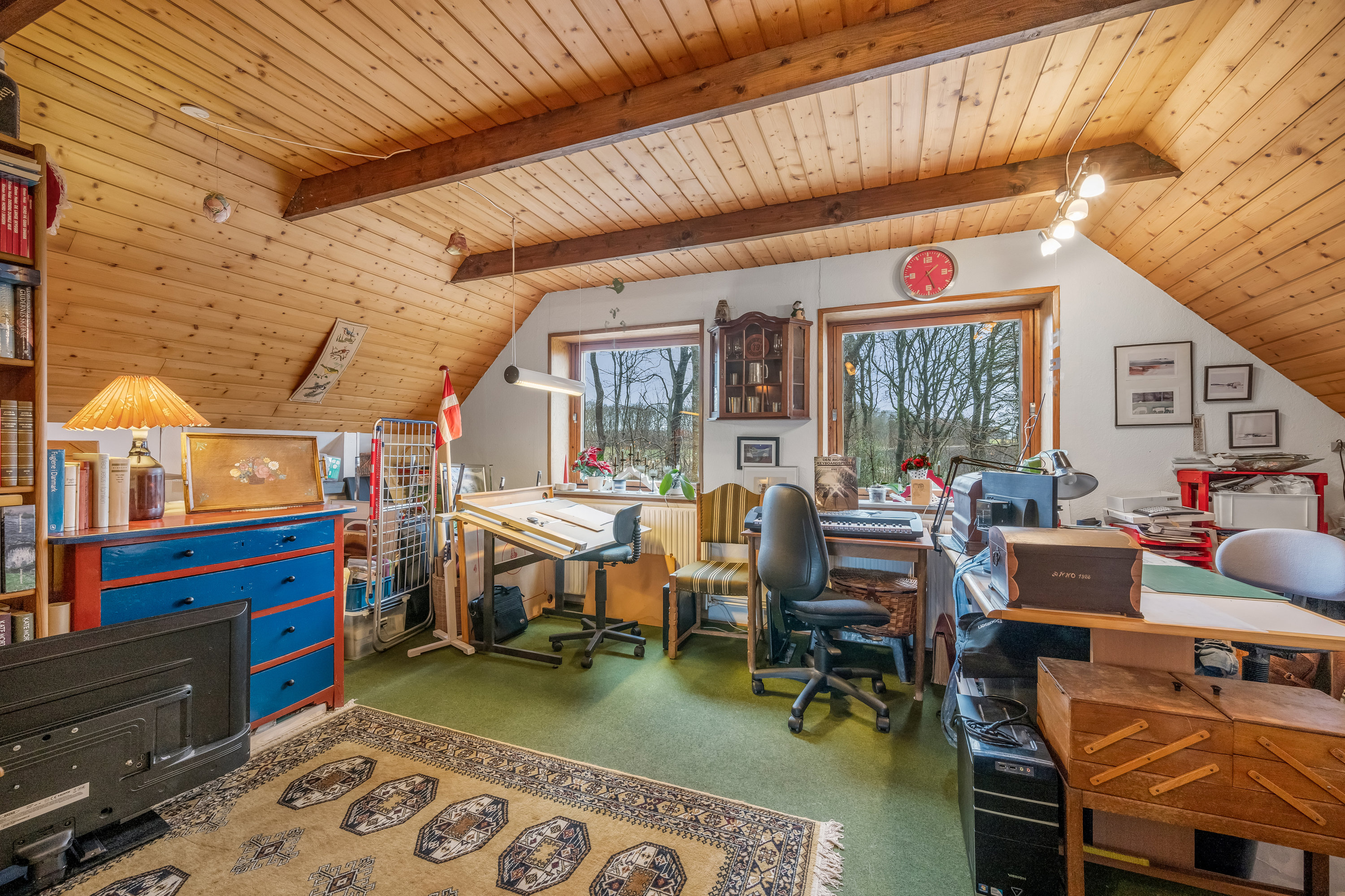 Fremhævet værelse billede i fuldskærmstilstand. Billede af Skovbrynet 17, Ølstrup, 6950 Ringkøbing