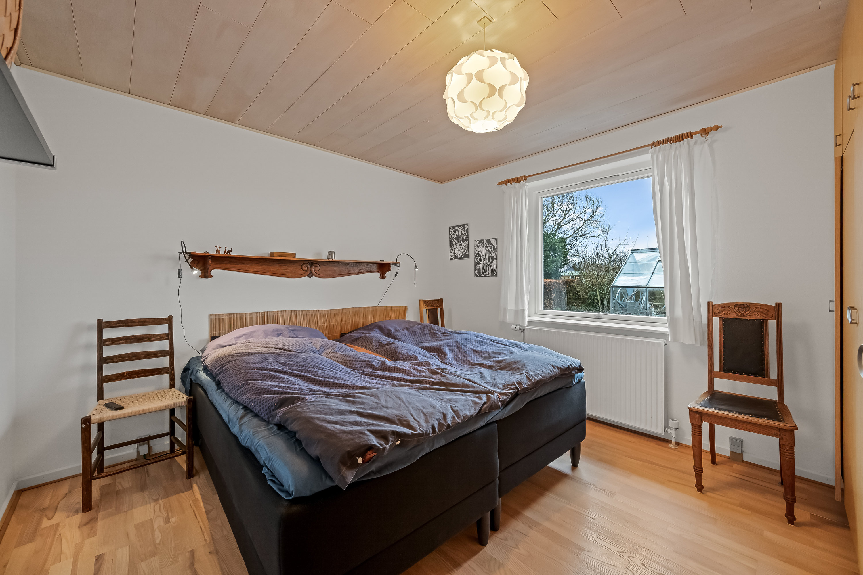 Fremhævet soveværelse billede i fuldskærmstilstand. Billede af Markledet 35, 6950 Ringkøbing