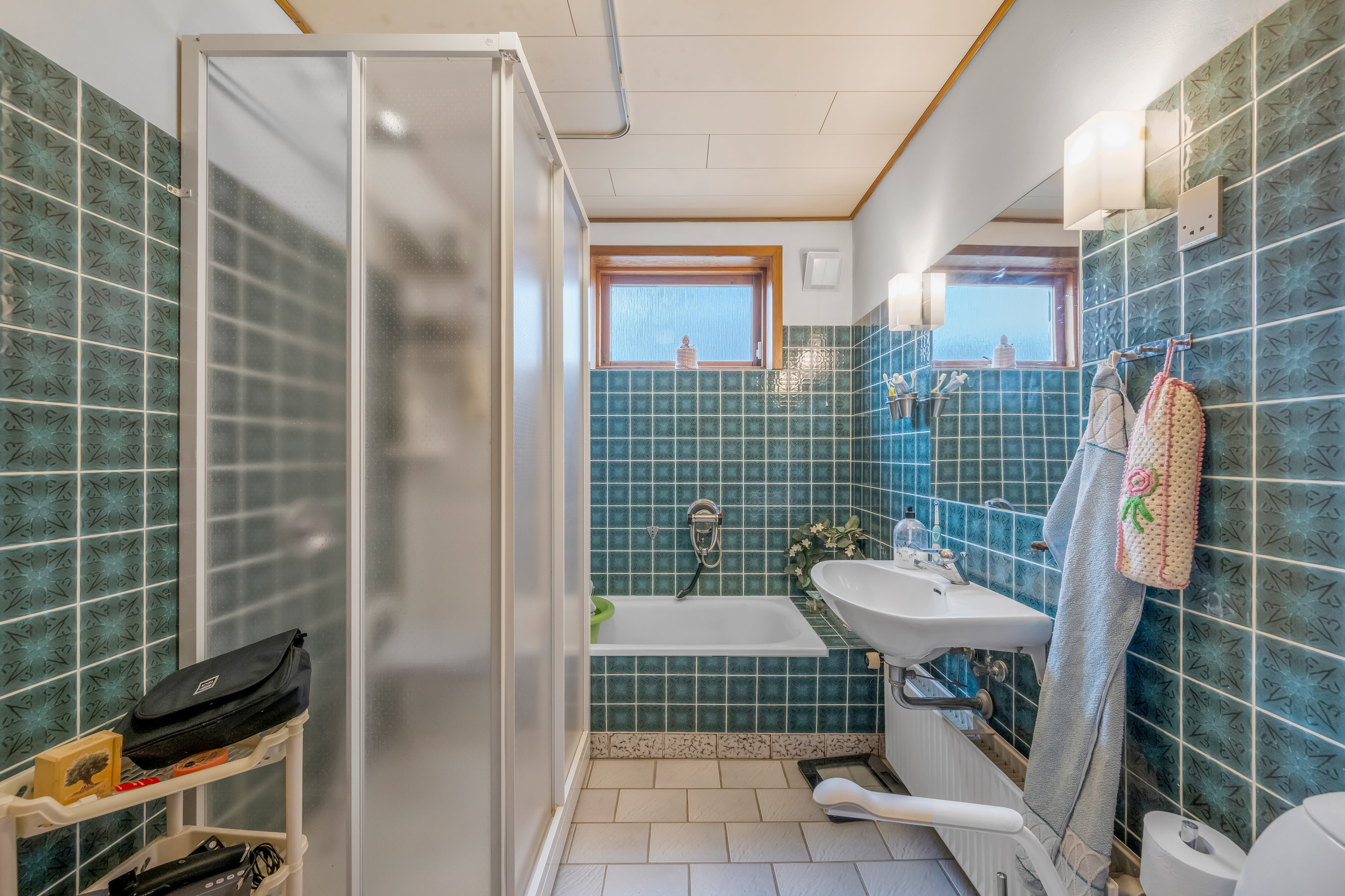 Fremhævet badeværelse billede i fuldskærmstilstand. Billede af Skovbrynet 17, Ølstrup, 6950 Ringkøbing