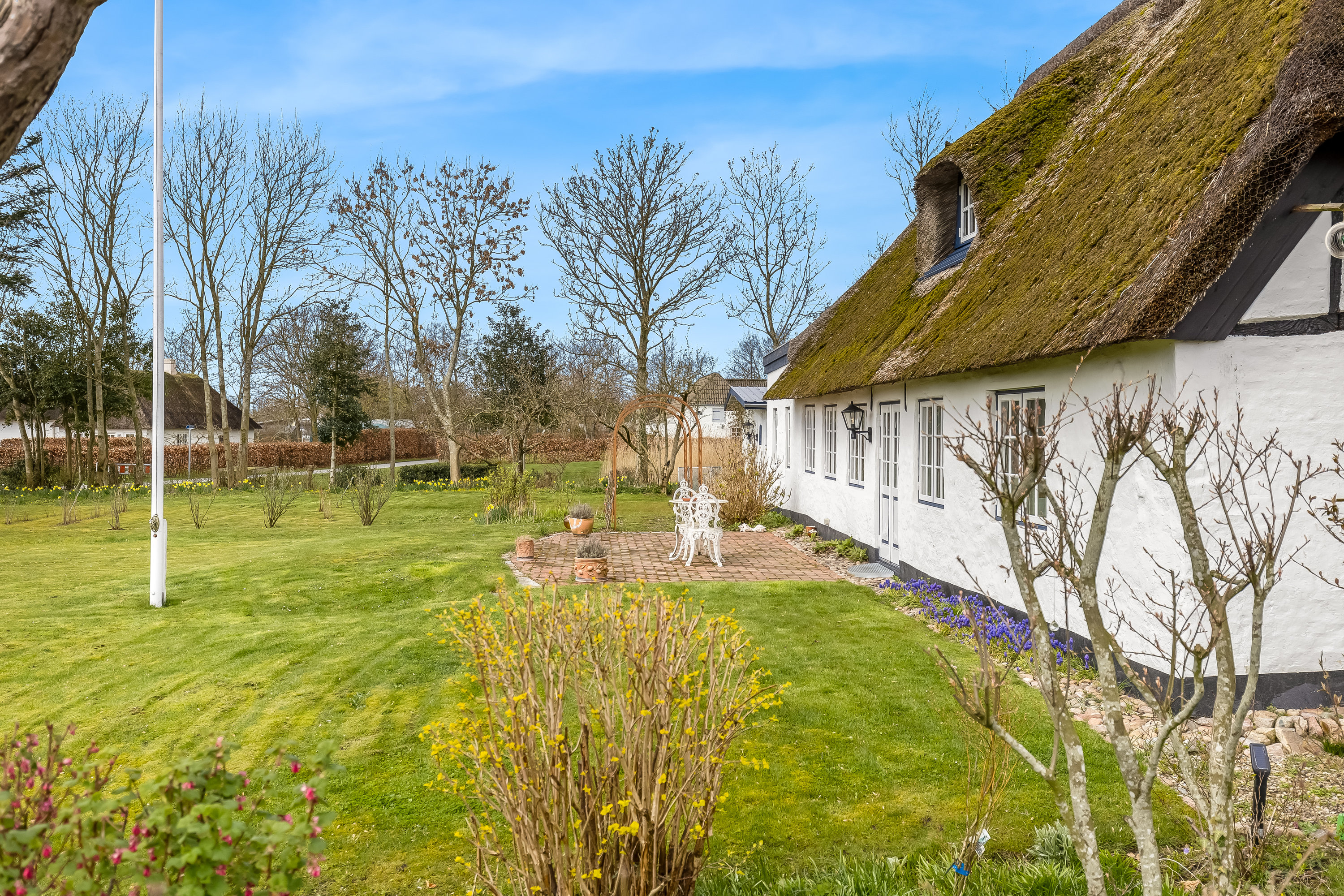 Fremhævet facade billede i fuldskærmstilstand. Billede af Strædet 27, Møgeltønder, 6270 Tønder