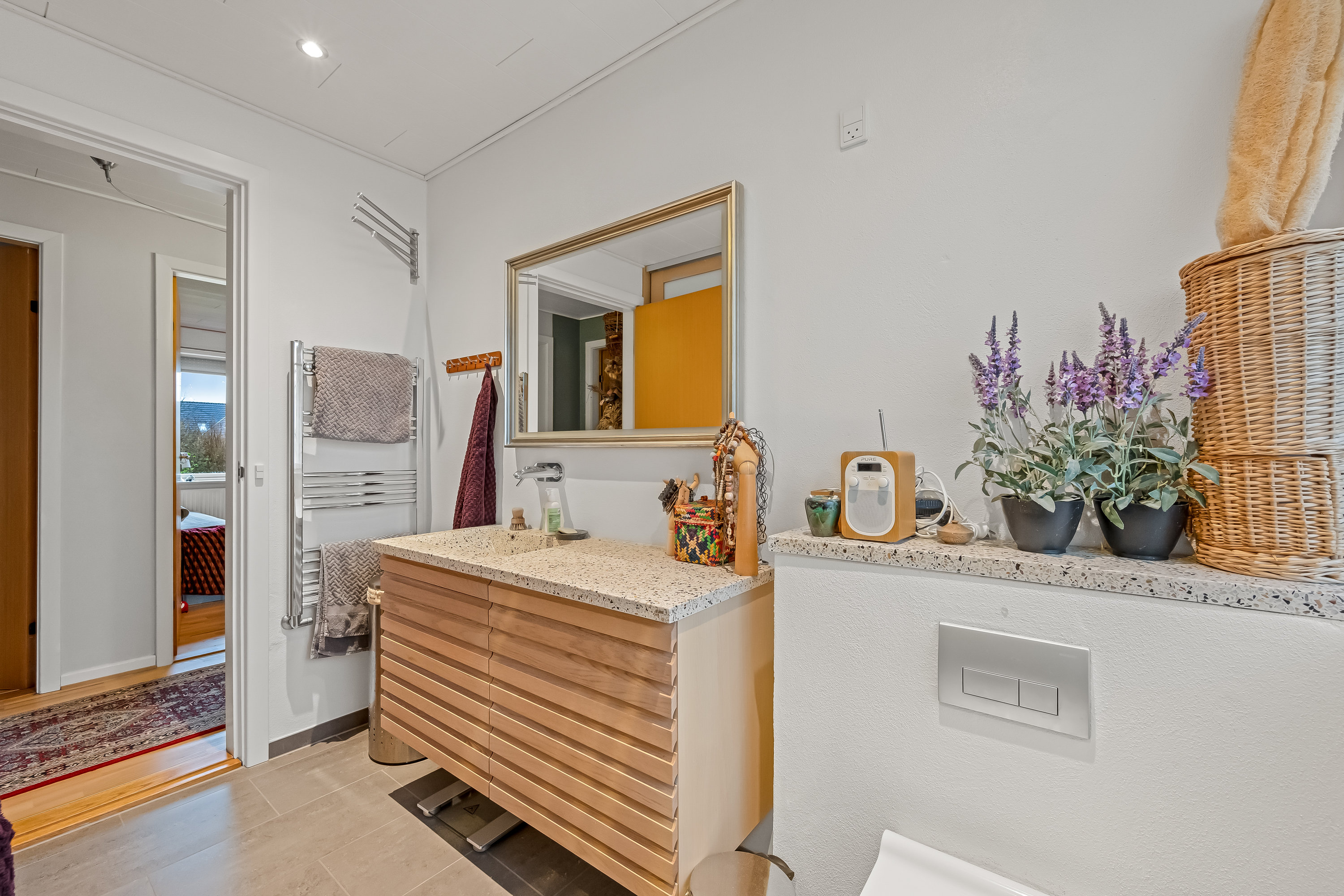 Fremhævet badeværelse billede i fuldskærmstilstand. Billede af Markledet 35, 6950 Ringkøbing