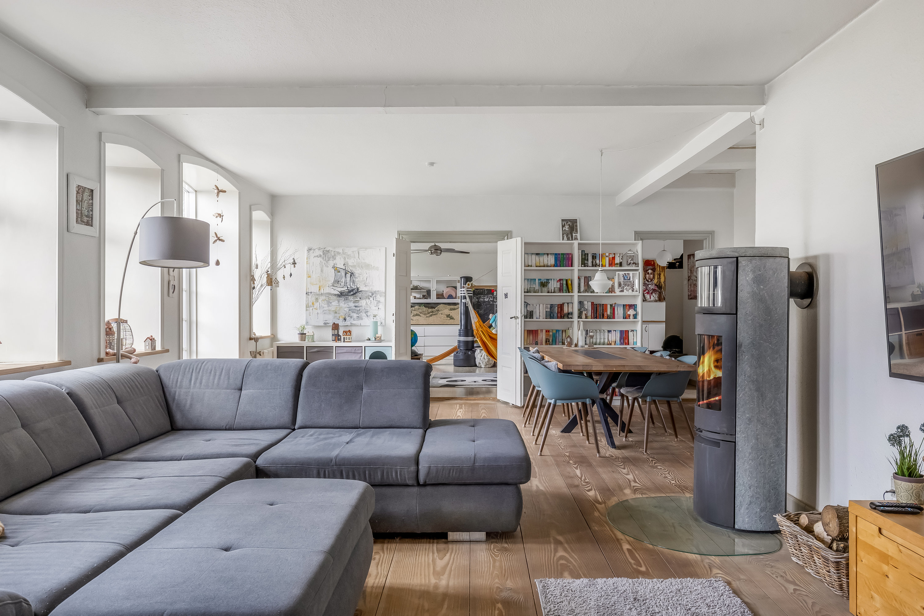 Fremhævet stue billede i fuldskærmstilstand. Billede af Vestervej 24, Ballum, 6261 Bredebro