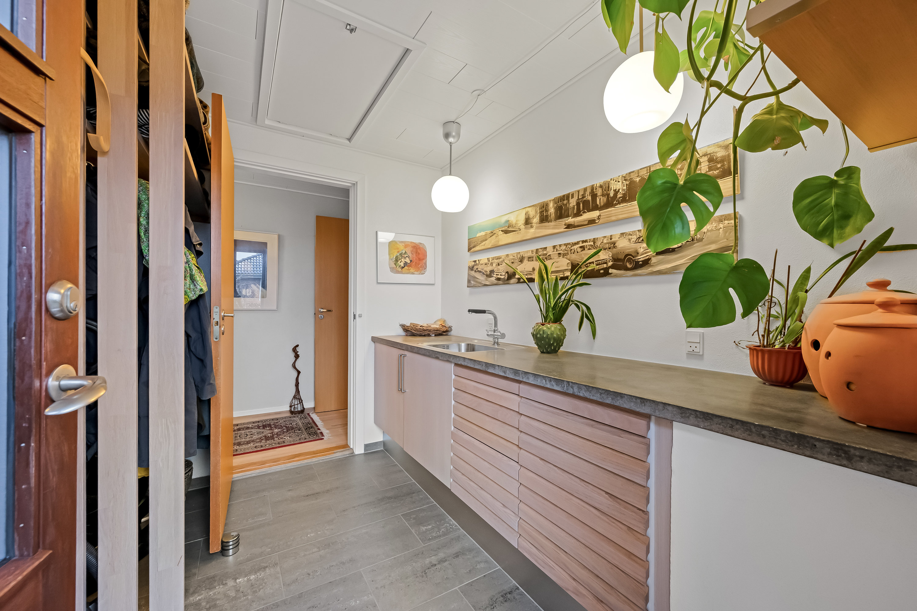 Fremhævet køkken billede i fuldskærmstilstand. Billede af Markledet 35, 6950 Ringkøbing