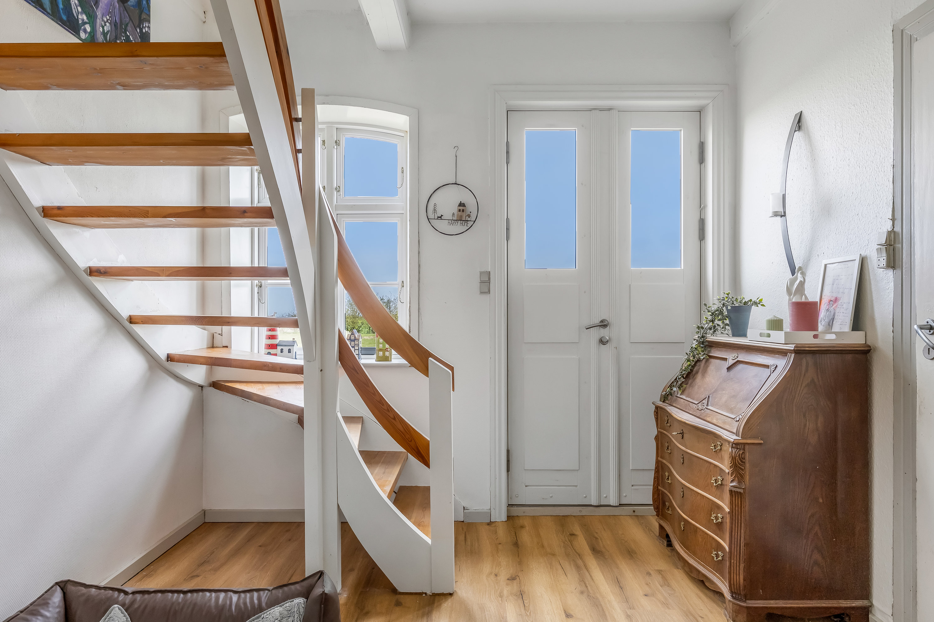 Fremhævet trappe billede i fuldskærmstilstand. Billede af Vestervej 24, Ballum, 6261 Bredebro