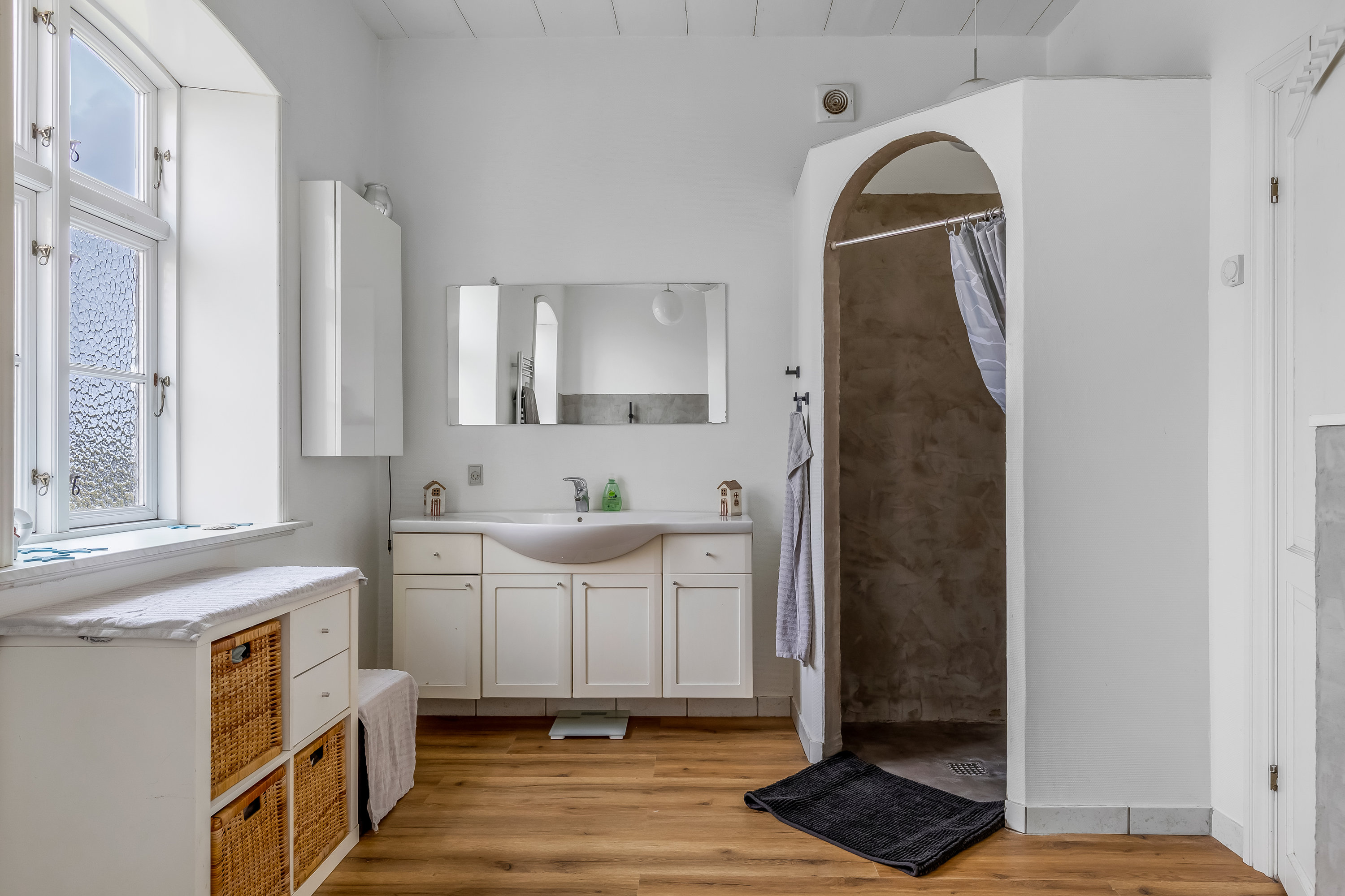 Fremhævet badeværelse billede i fuldskærmstilstand. Billede af Vestervej 24, Ballum, 6261 Bredebro