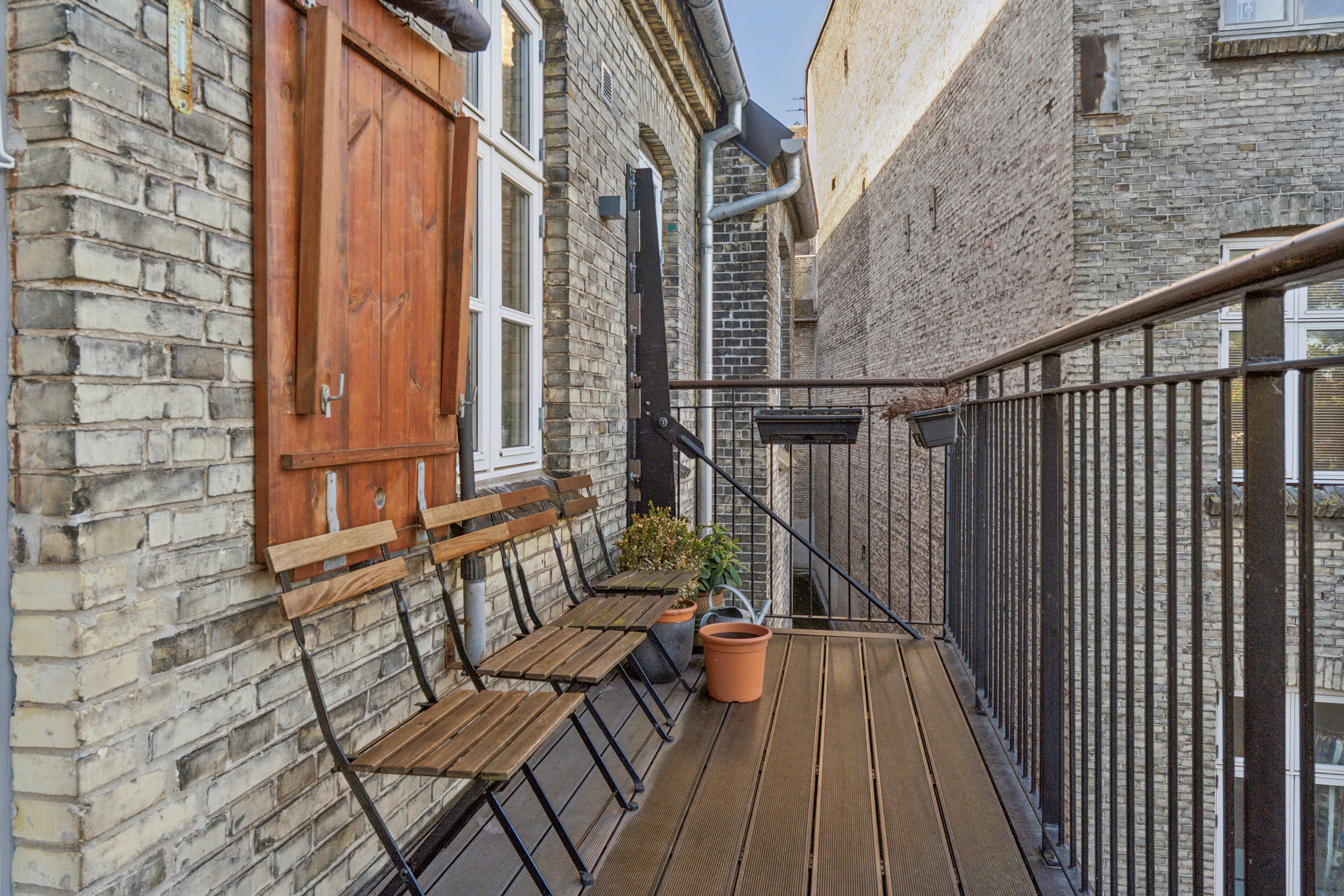 Fremhævet altan billede i fuldskærmstilstand. Billede af Nytorv 13B, 2., 9000 Aalborg