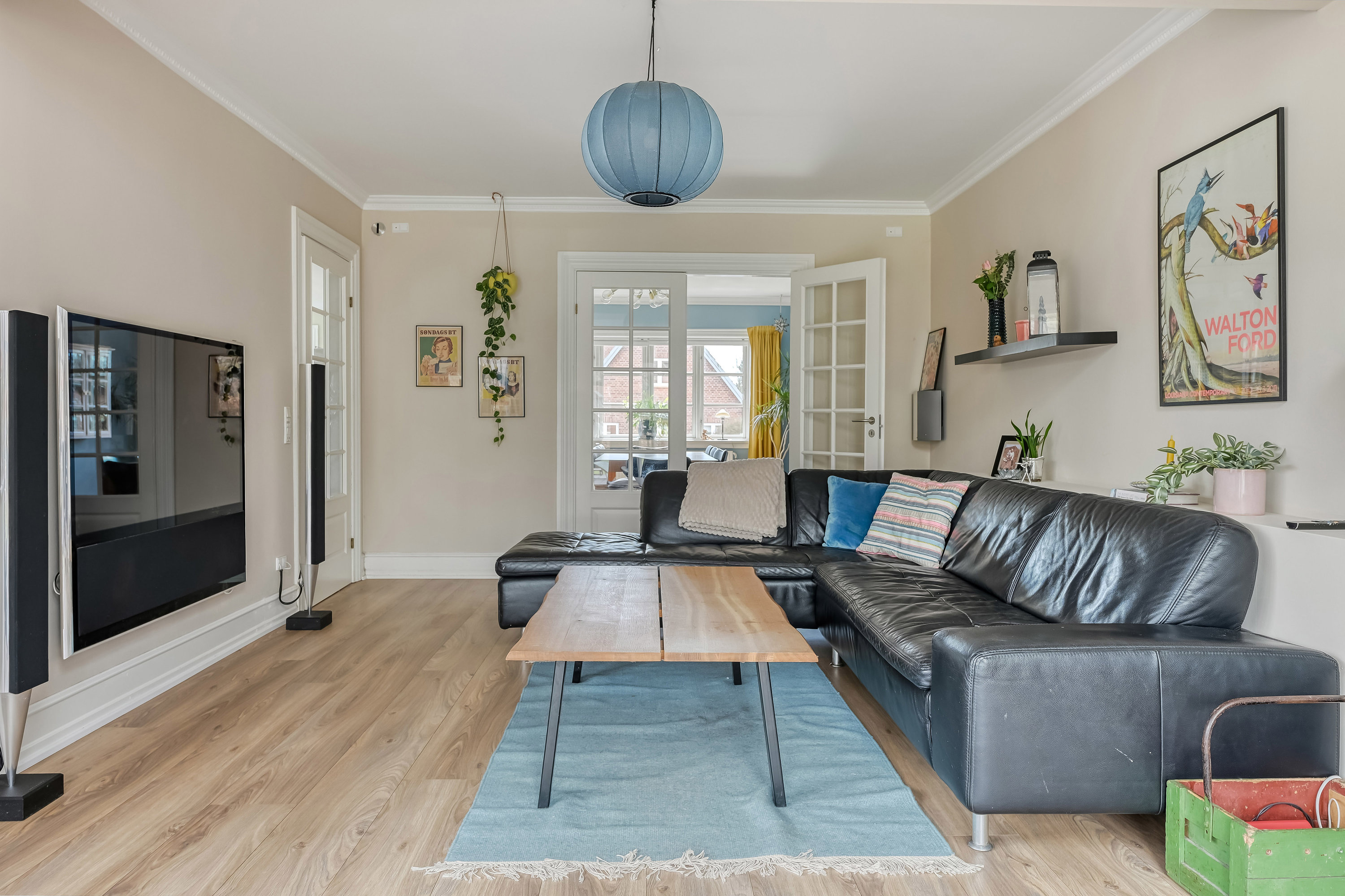 Fremhævet stue billede i fuldskærmstilstand. Billede af Søndervinge 3, 6700 Esbjerg