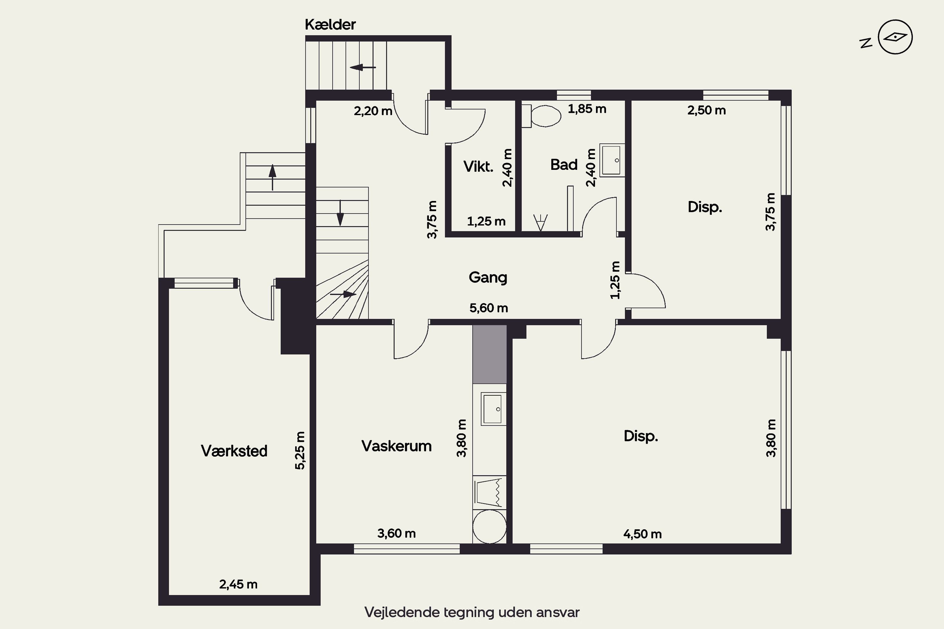 Plantegninger billede af Søndervinge 3, 6700 Esbjerg