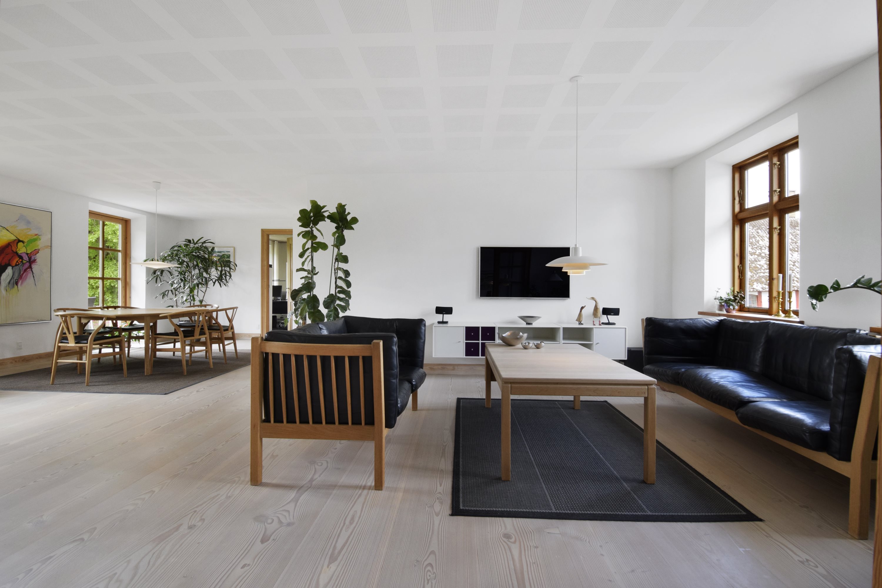 Fremhævet stue billede i fuldskærmstilstand. Billede af Hylke Møllevej 4, 8660 Skanderborg