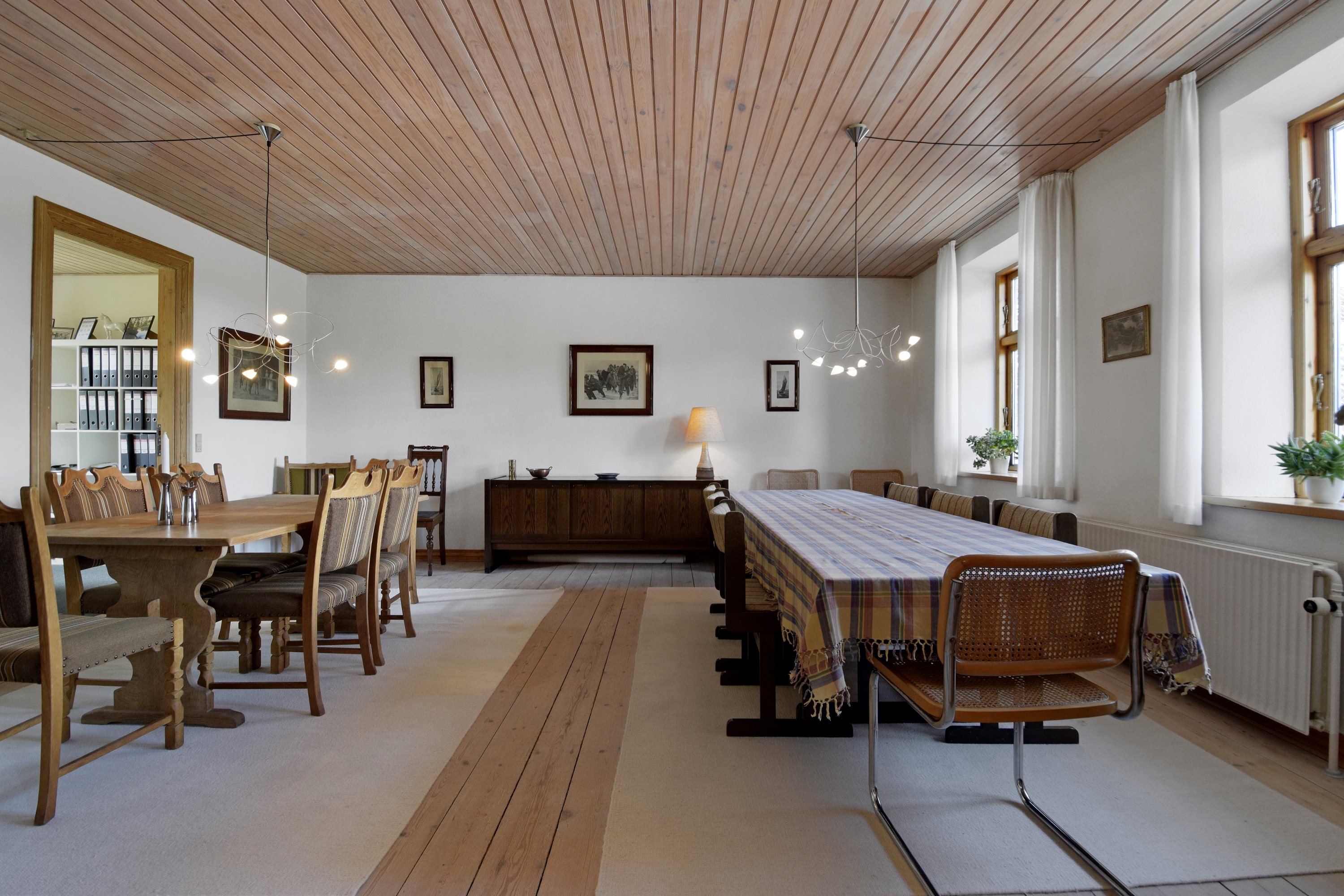 Fremhævet spisestue billede i fuldskærmstilstand. Billede af Hylke Møllevej 4, 8660 Skanderborg