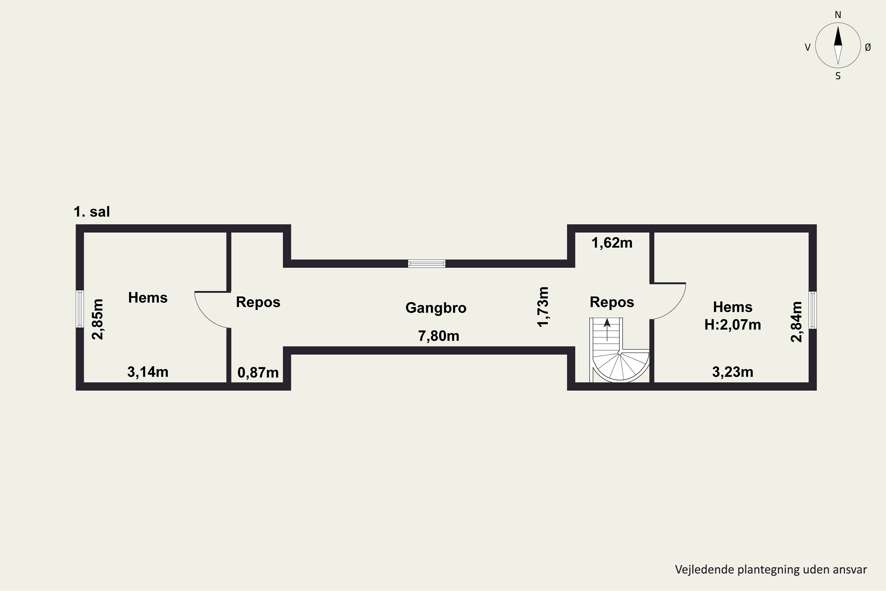 Plantegninger billede af Rådyrvej 6, Fuglslev, 8400 Ebeltoft