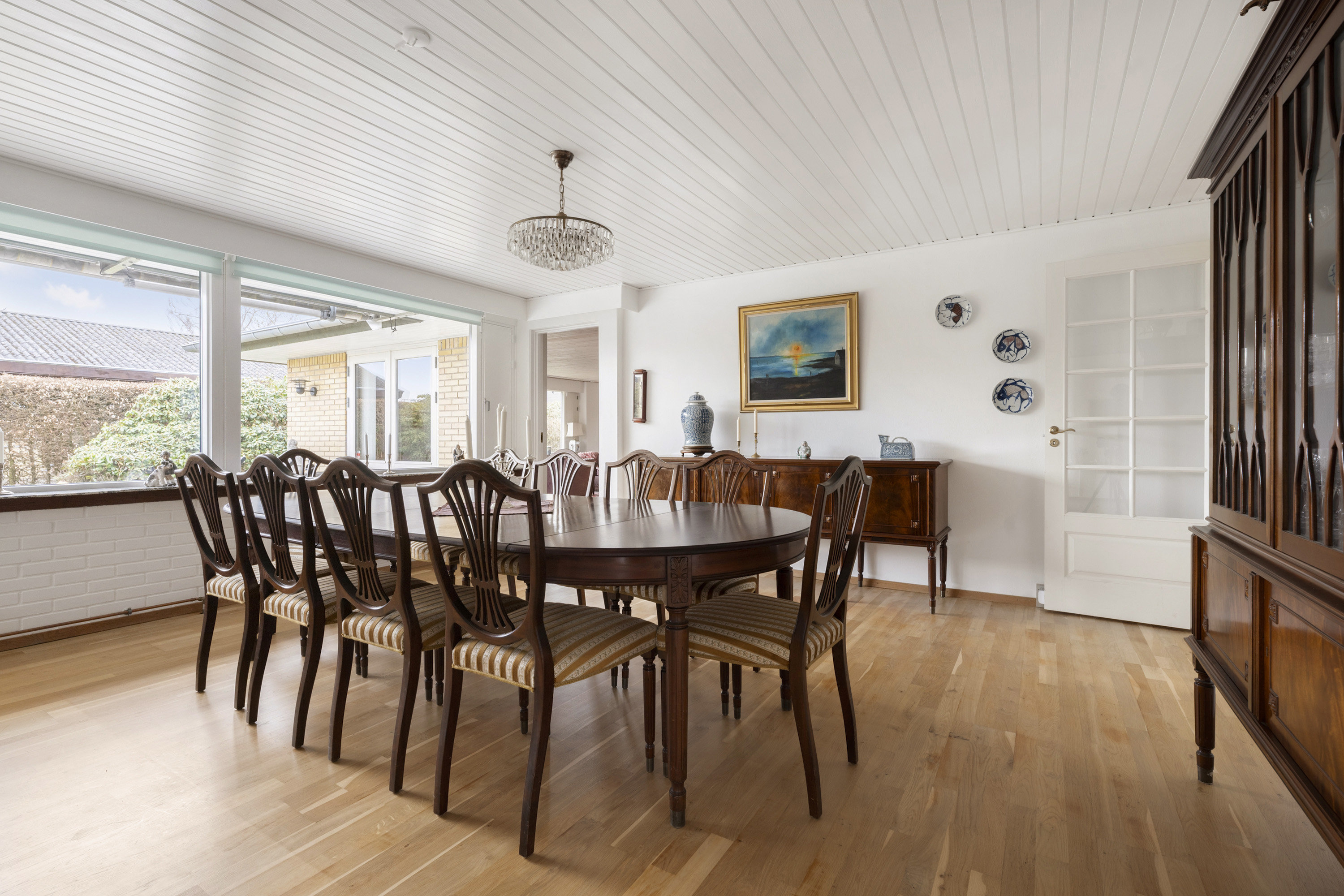 Fremhævet spisestue billede i fuldskærmstilstand. Billede af P W Tegners Vej 31, 3070 Snekkersten