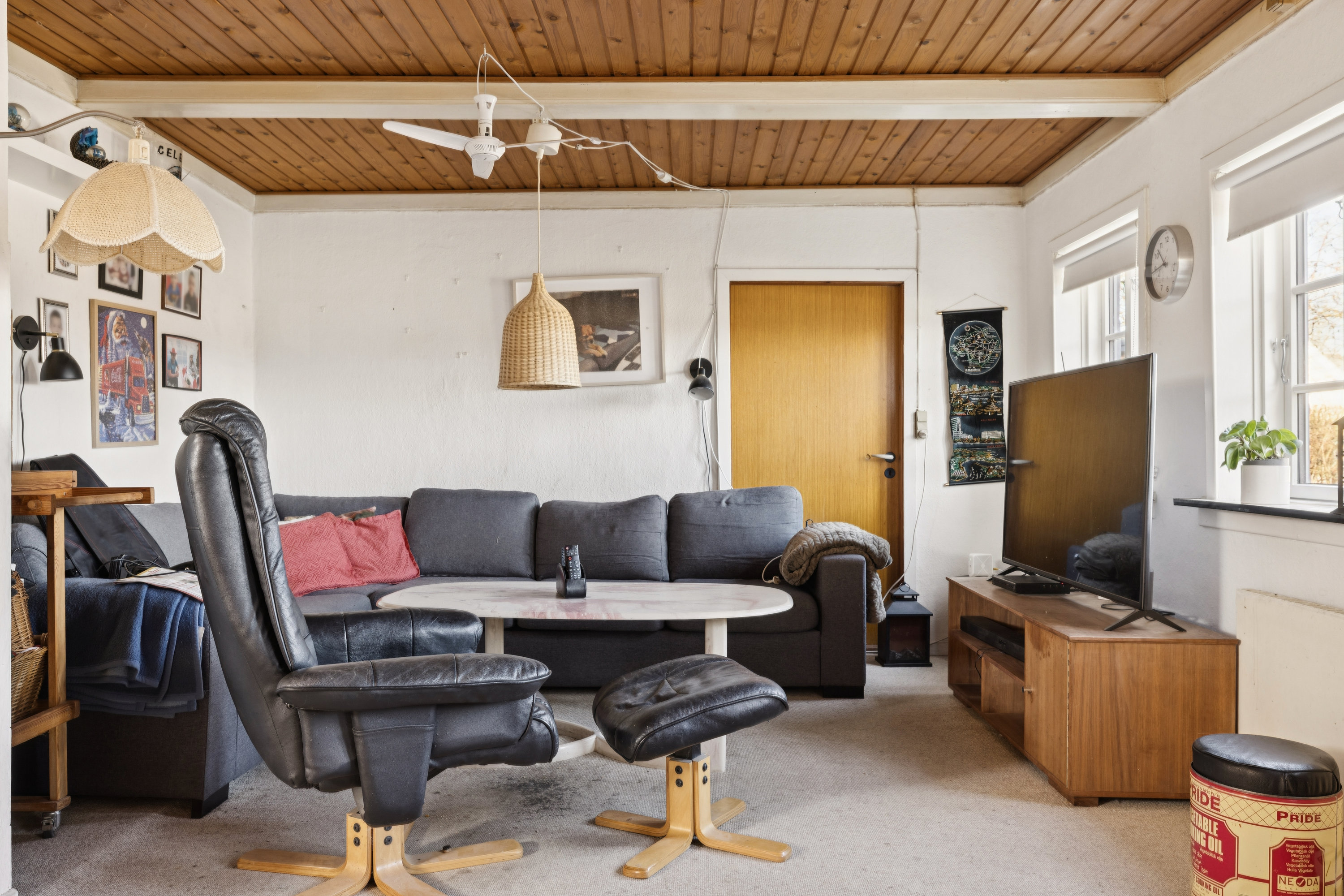 Fremhævet stue billede i fuldskærmstilstand. Billede af Ebberupvej 54, 5631 Ebberup