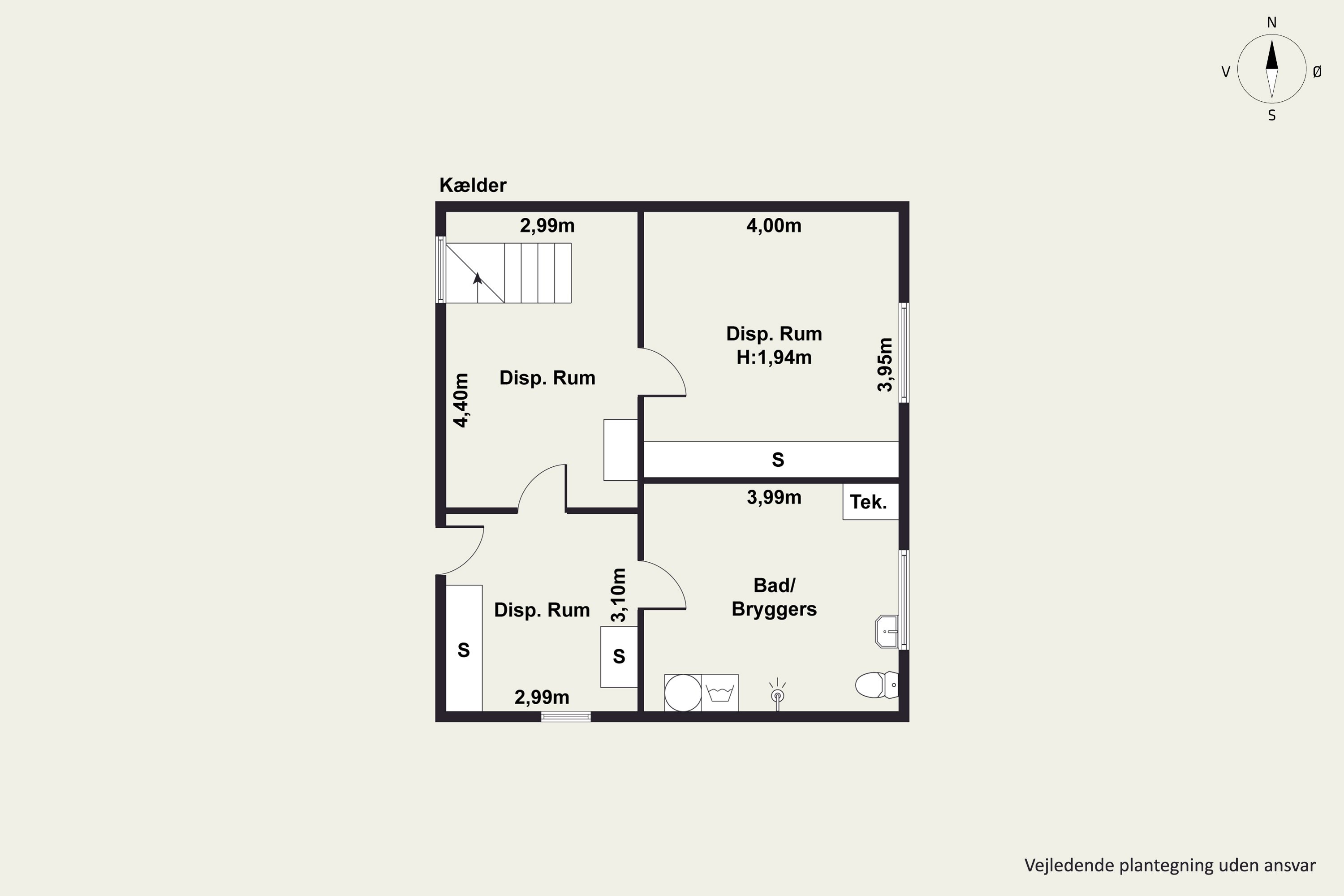 Plantegninger billede af Stormøllevej 31, 4600 Køge