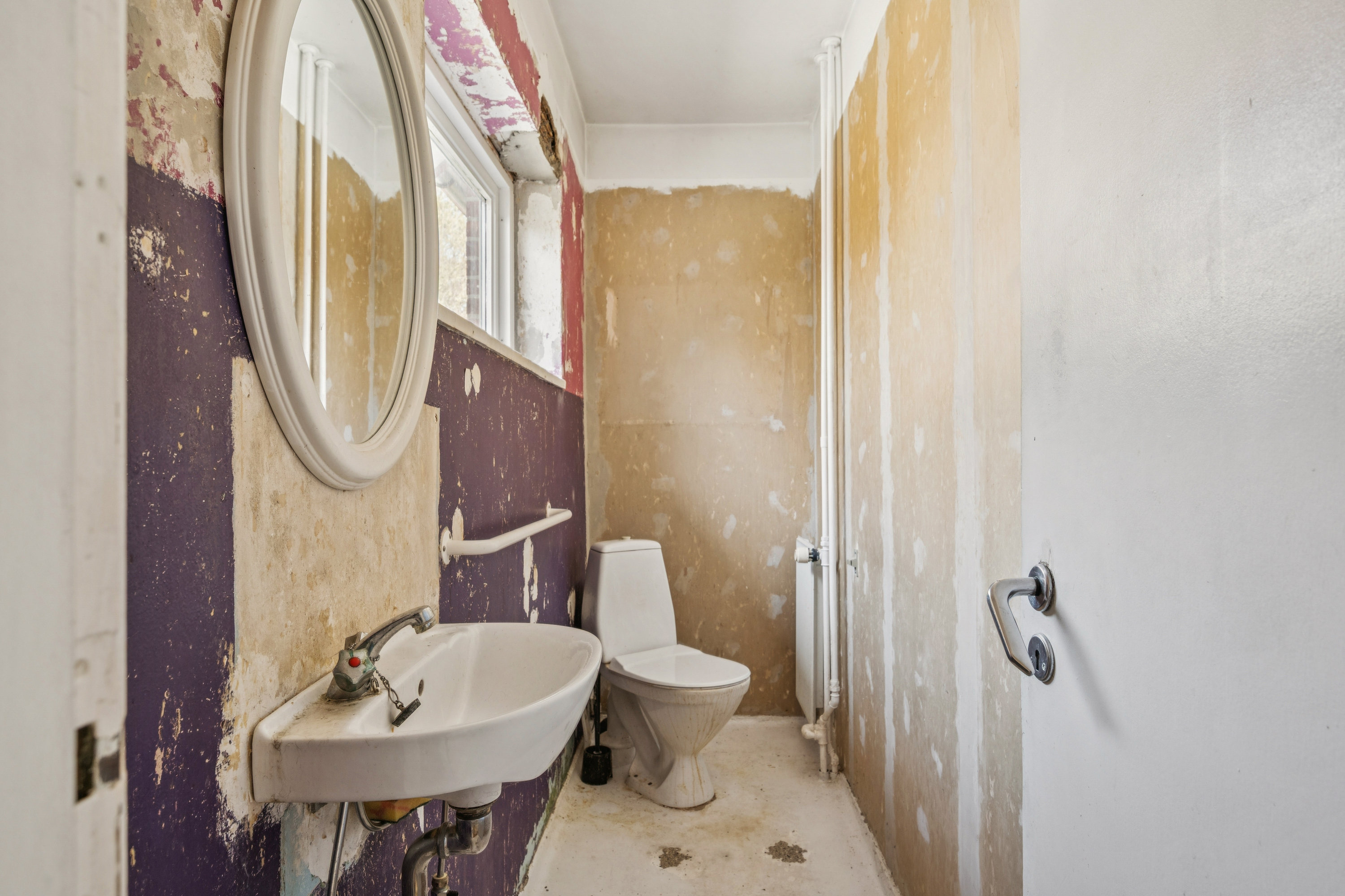 Fremhævet badeværelse billede i fuldskærmstilstand. Billede af Skanderborgvej 149, Haldum, 8382 Hinnerup