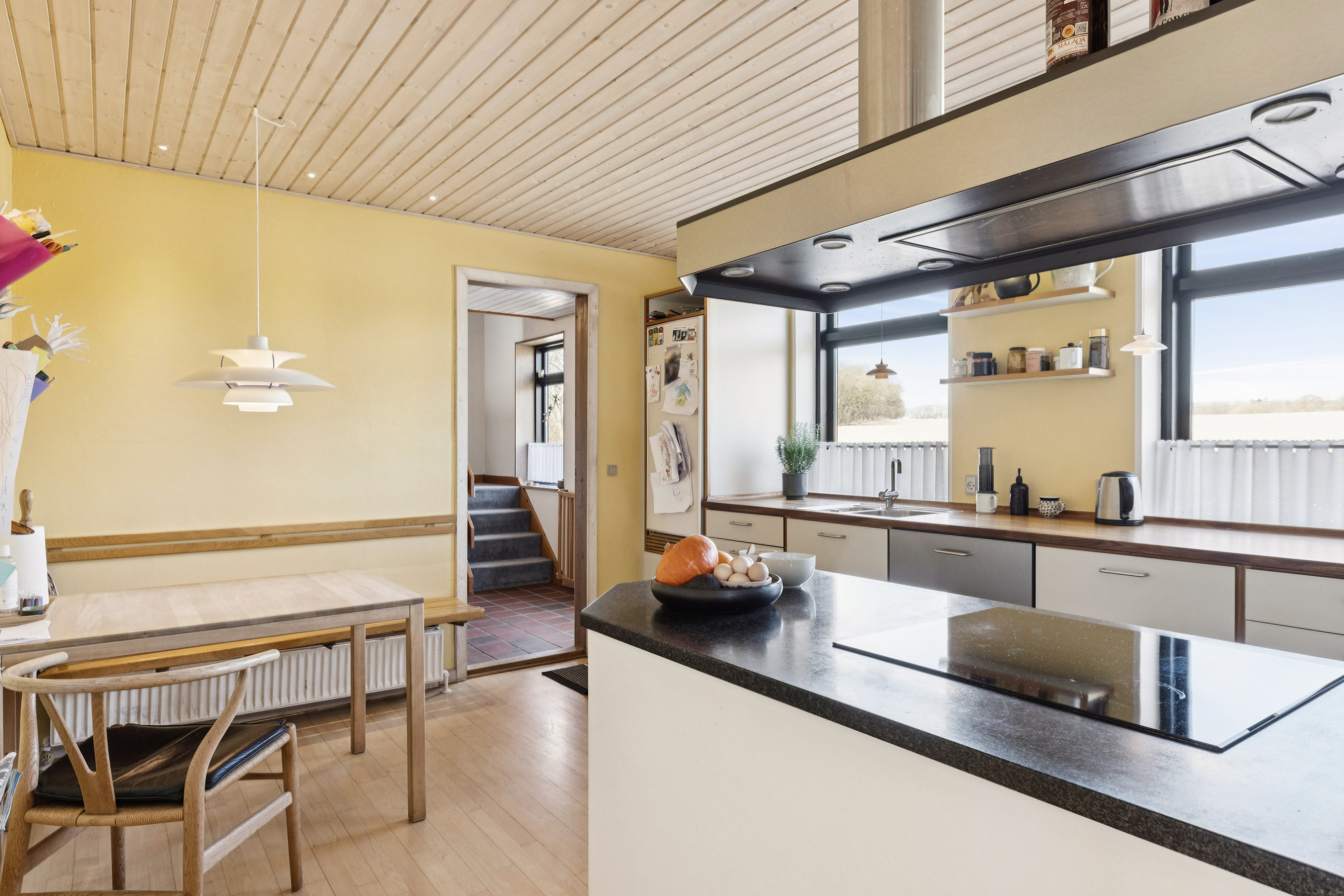 Fremhævet stue billede i fuldskærmstilstand. Billede af Vælding Bjergvej 17, Nørbølling, 6650 Brørup