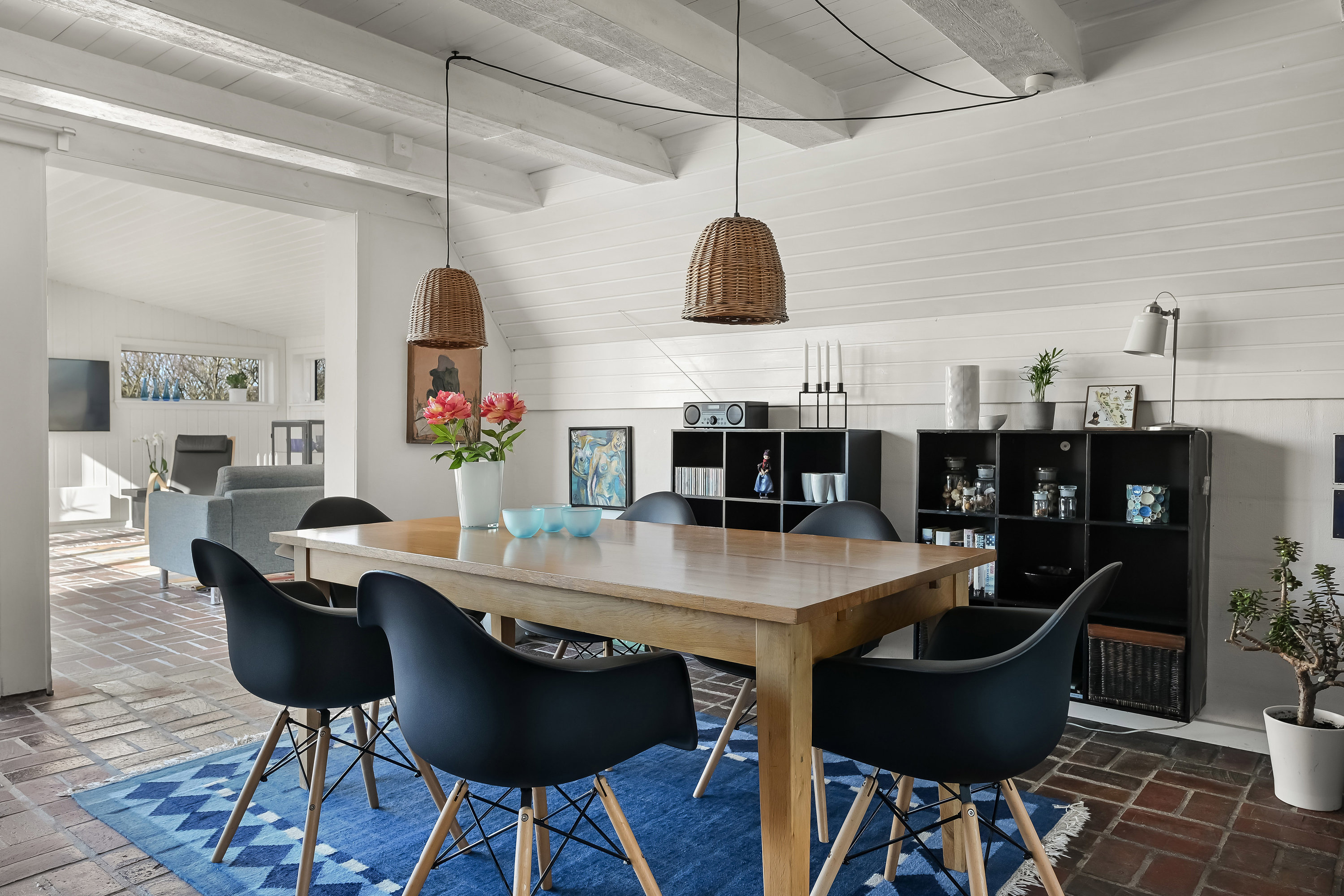 Fremhævet stue billede i fuldskærmstilstand. Billede af Slunden 76, Rindby Strand, 6720 Fanø