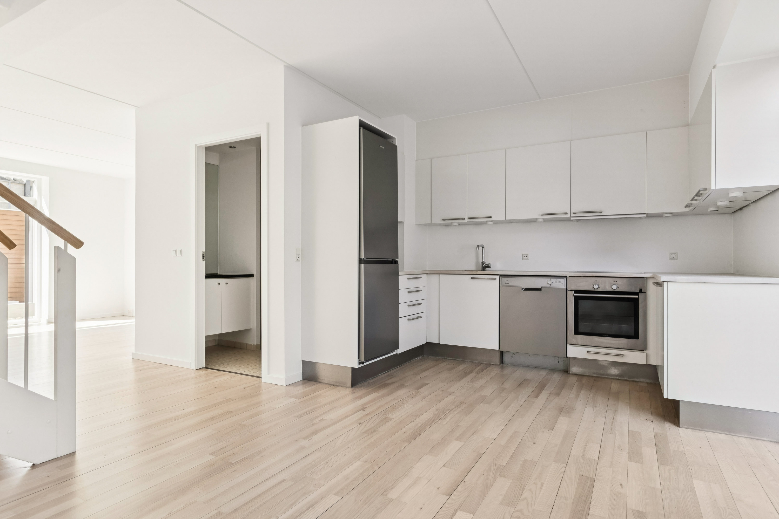 Fremhævet køkken billede i fuldskærmstilstand. Billede af Strandhaven 105, 2665 Vallensbæk Strand