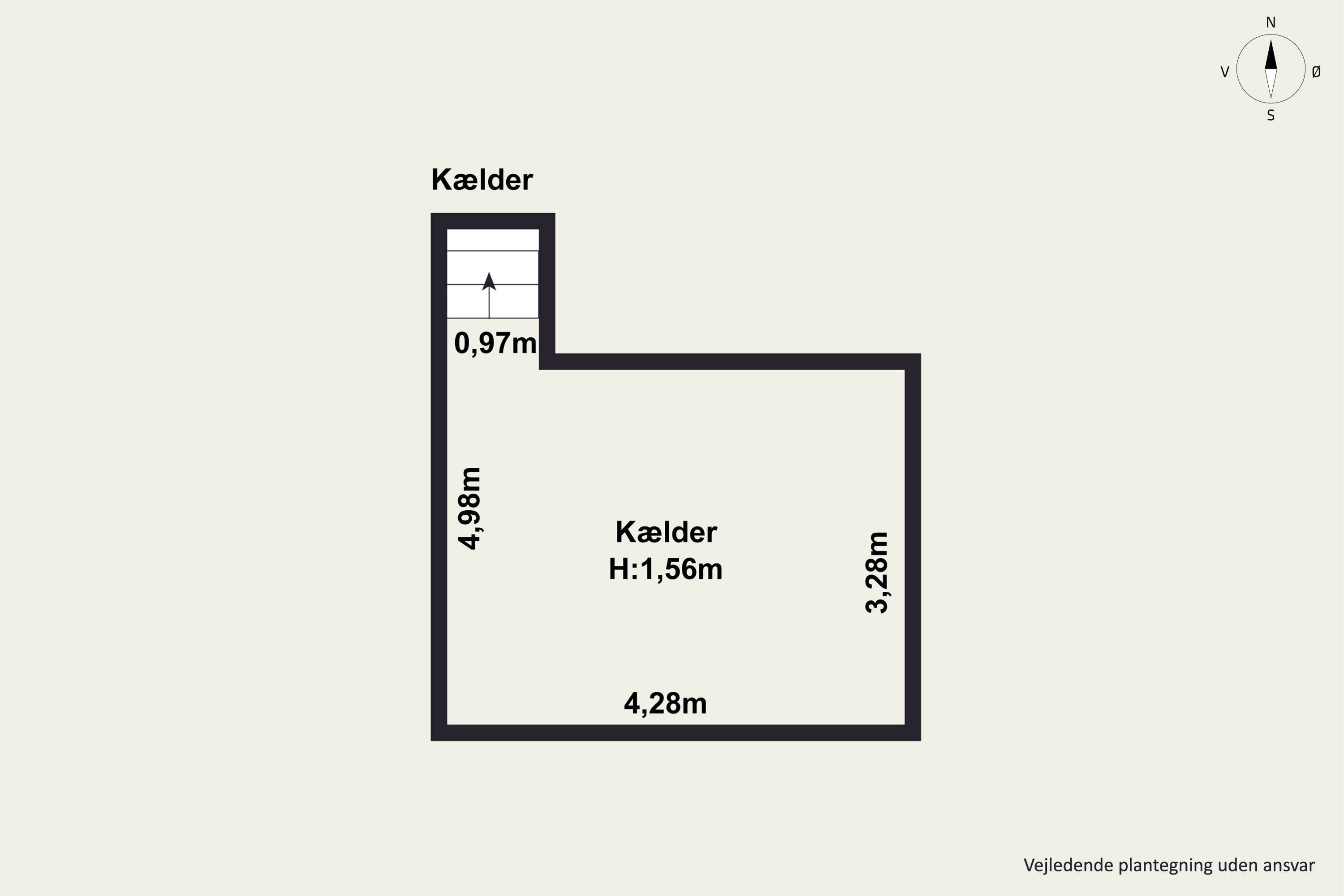 Plantegninger billede af Vesemosegyden 5, Voldtofte, 5620 Glamsbjerg