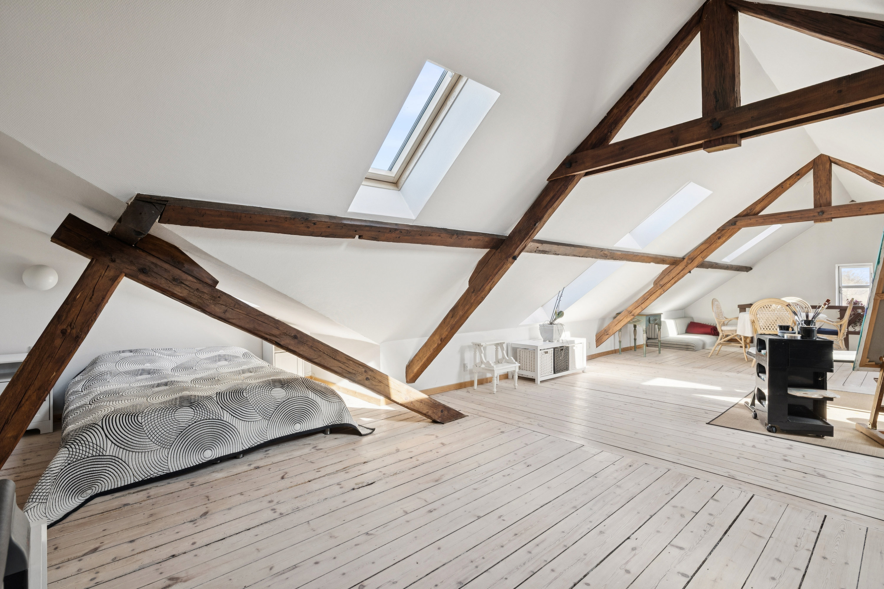 Fremhævet stue billede i fuldskærmstilstand. Billede af Jernbanegade 6, 1., 9510 Arden