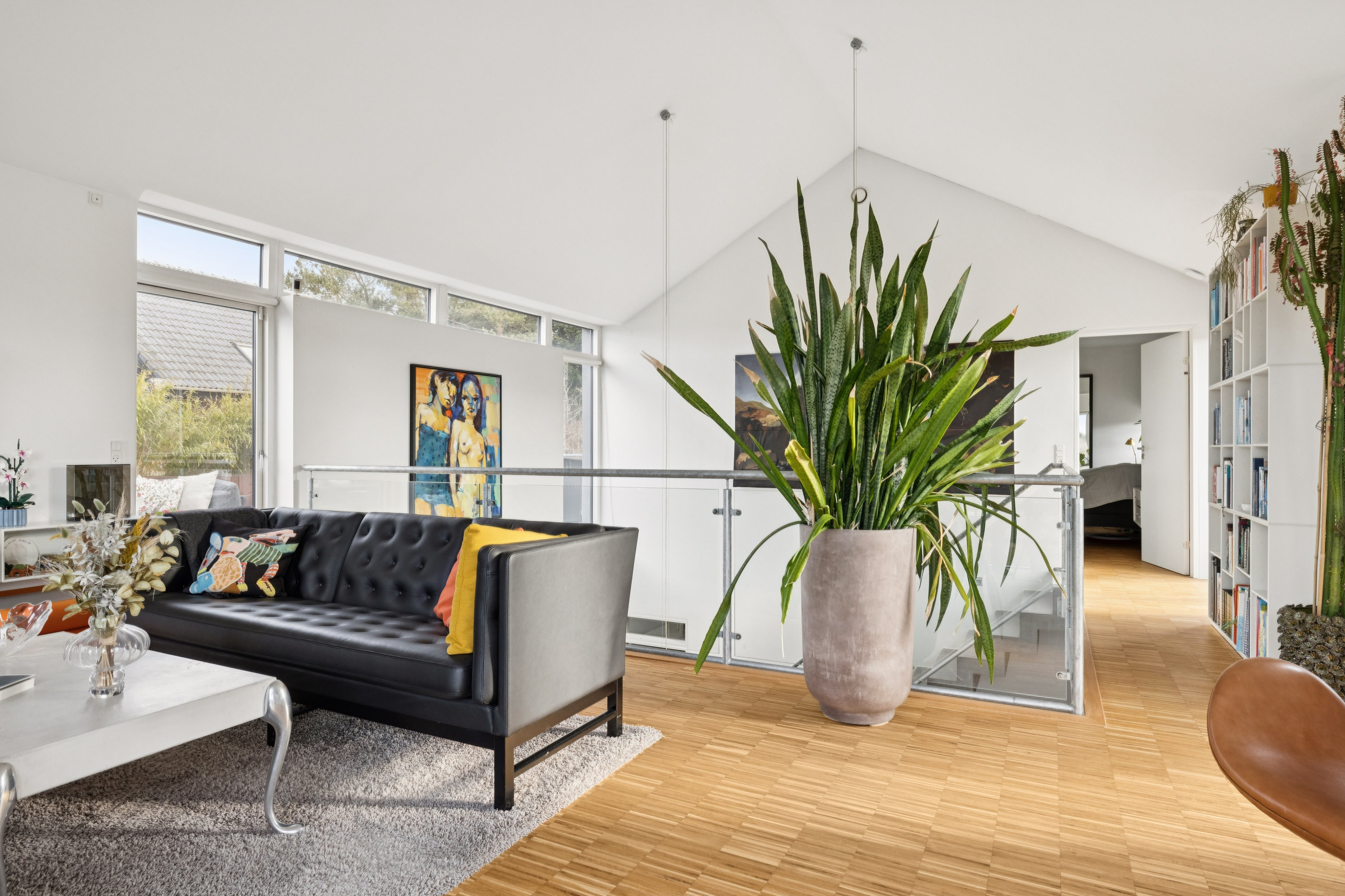 Fremhævet stue billede i fuldskærmstilstand. Billede af Liseborg Mark 92, 8800 Viborg