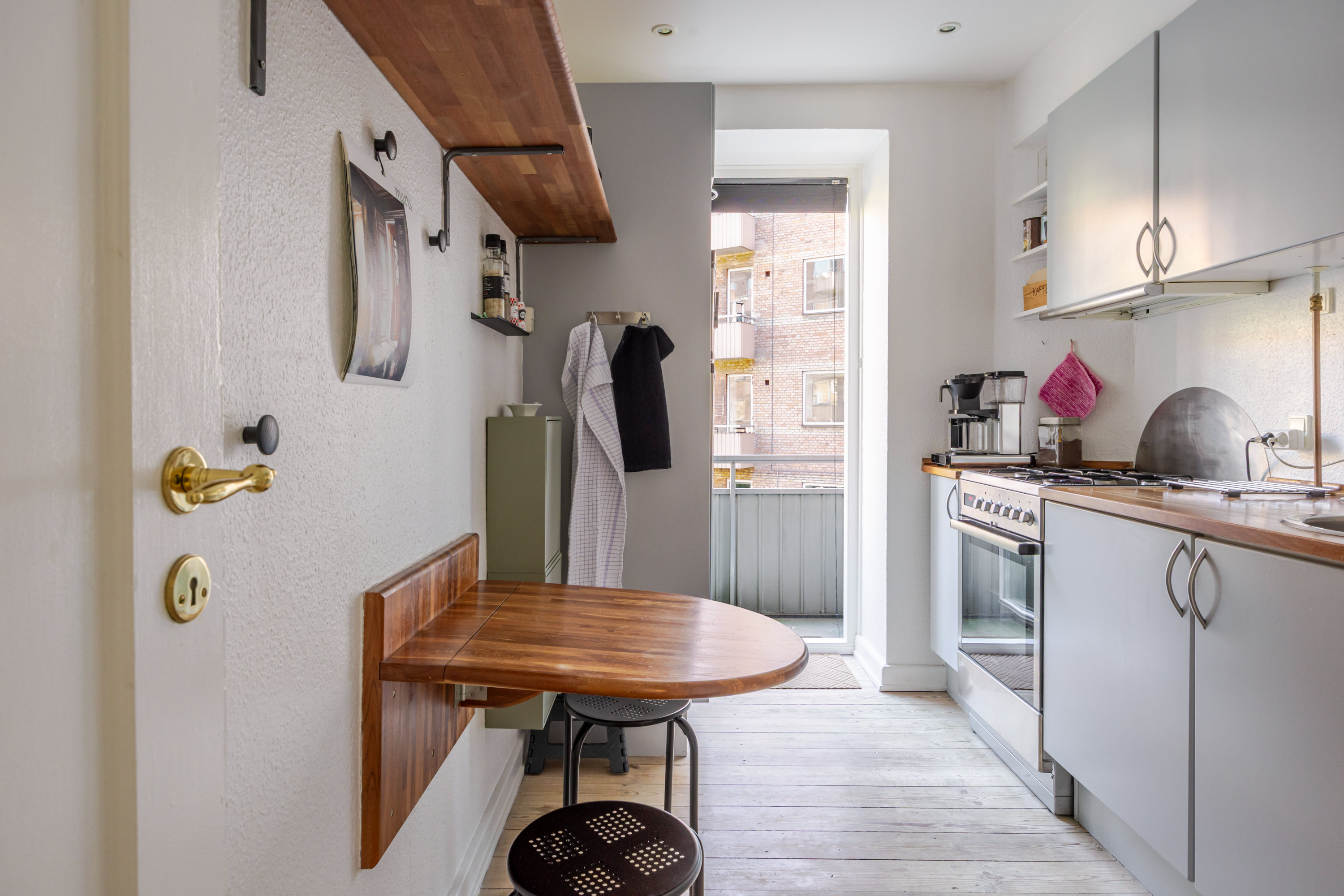 Fremhævet andet billede i fuldskærmstilstand. Billede af Slejpnersgade 4, 1. tv., 2200 København N