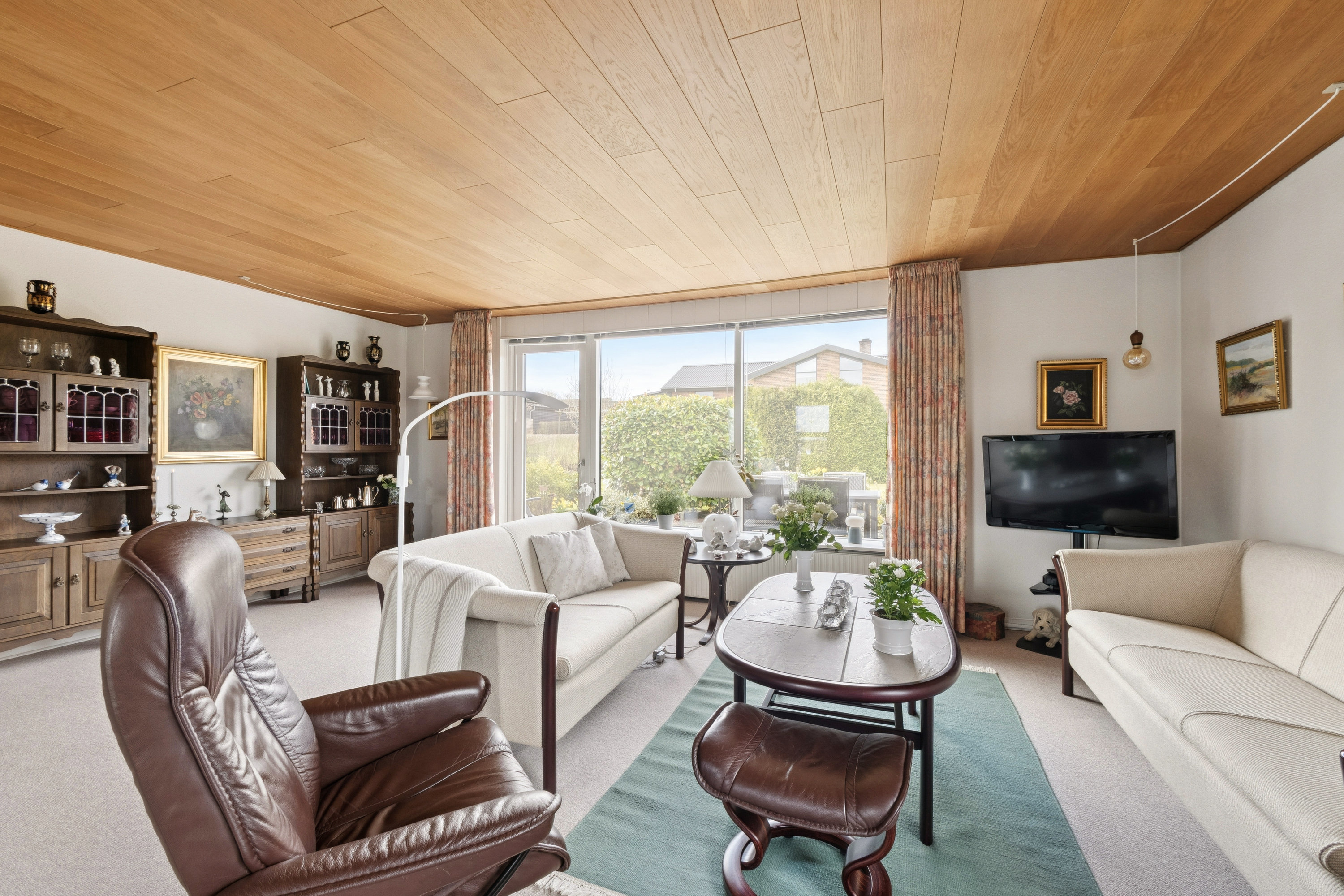 Fremhævet stue billede i fuldskærmstilstand. Billede af Olgavej 46, Vinde, 7800 Skive