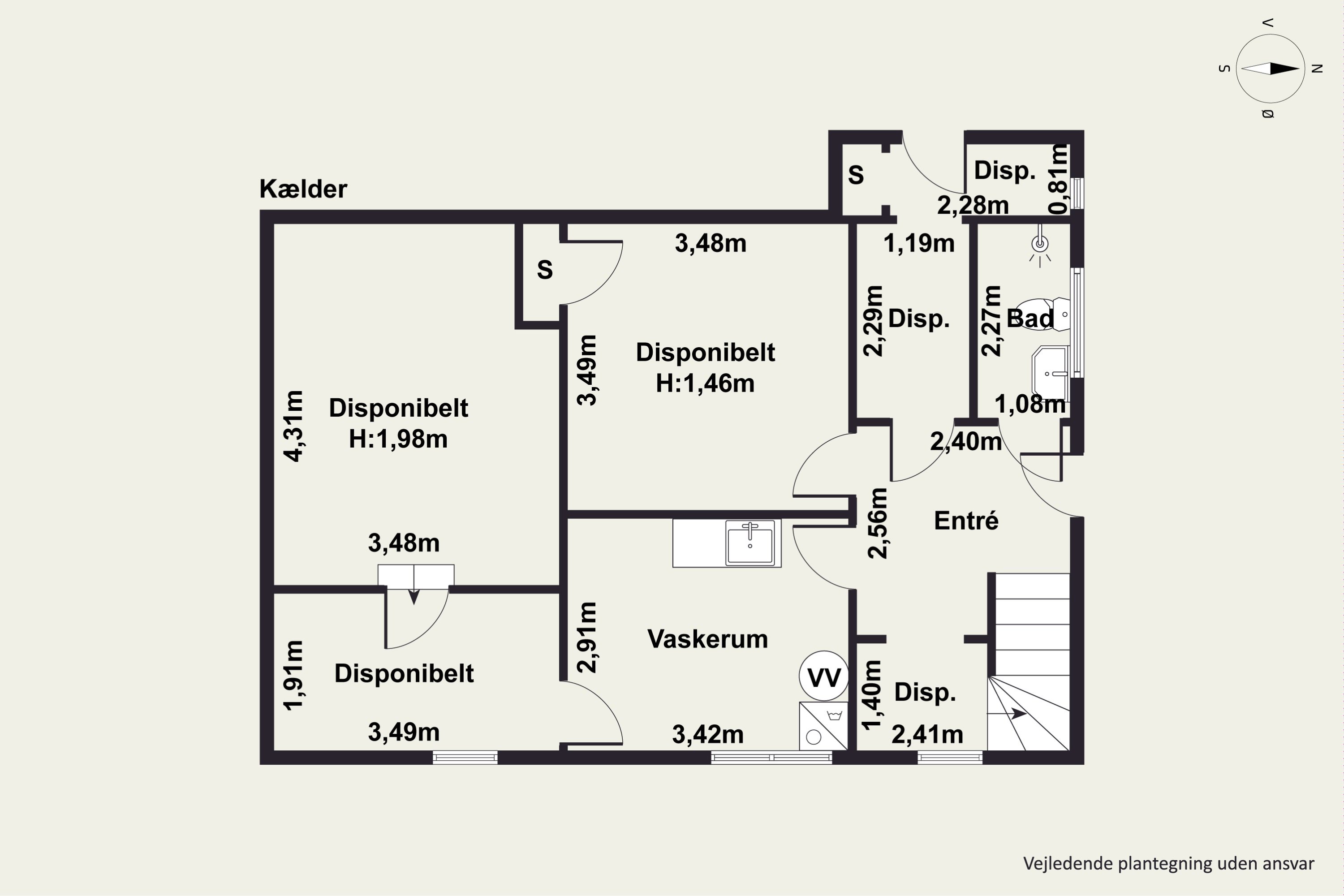 Plantegninger billede af Blomstervænget 9, 5610 Assens