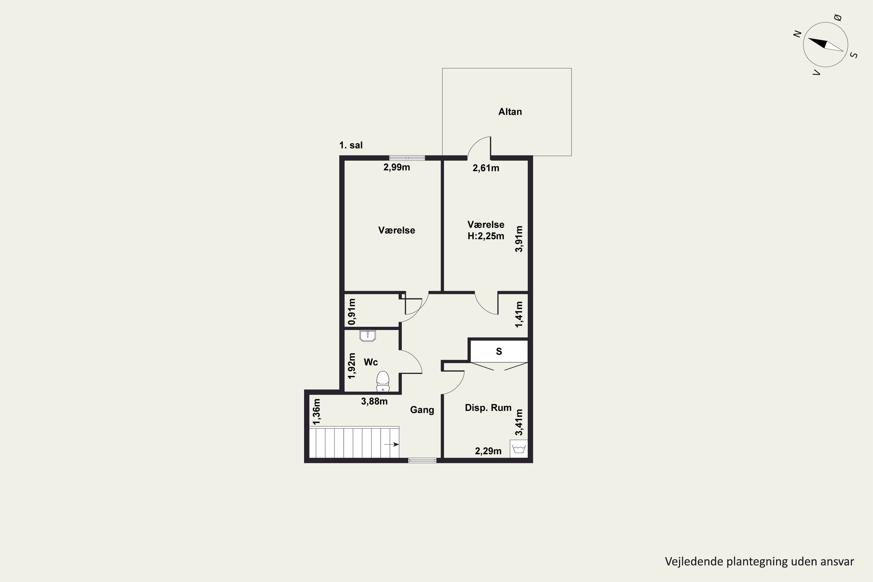 Plantegninger billede af Kvolsvej 12, 8831 Løgstrup