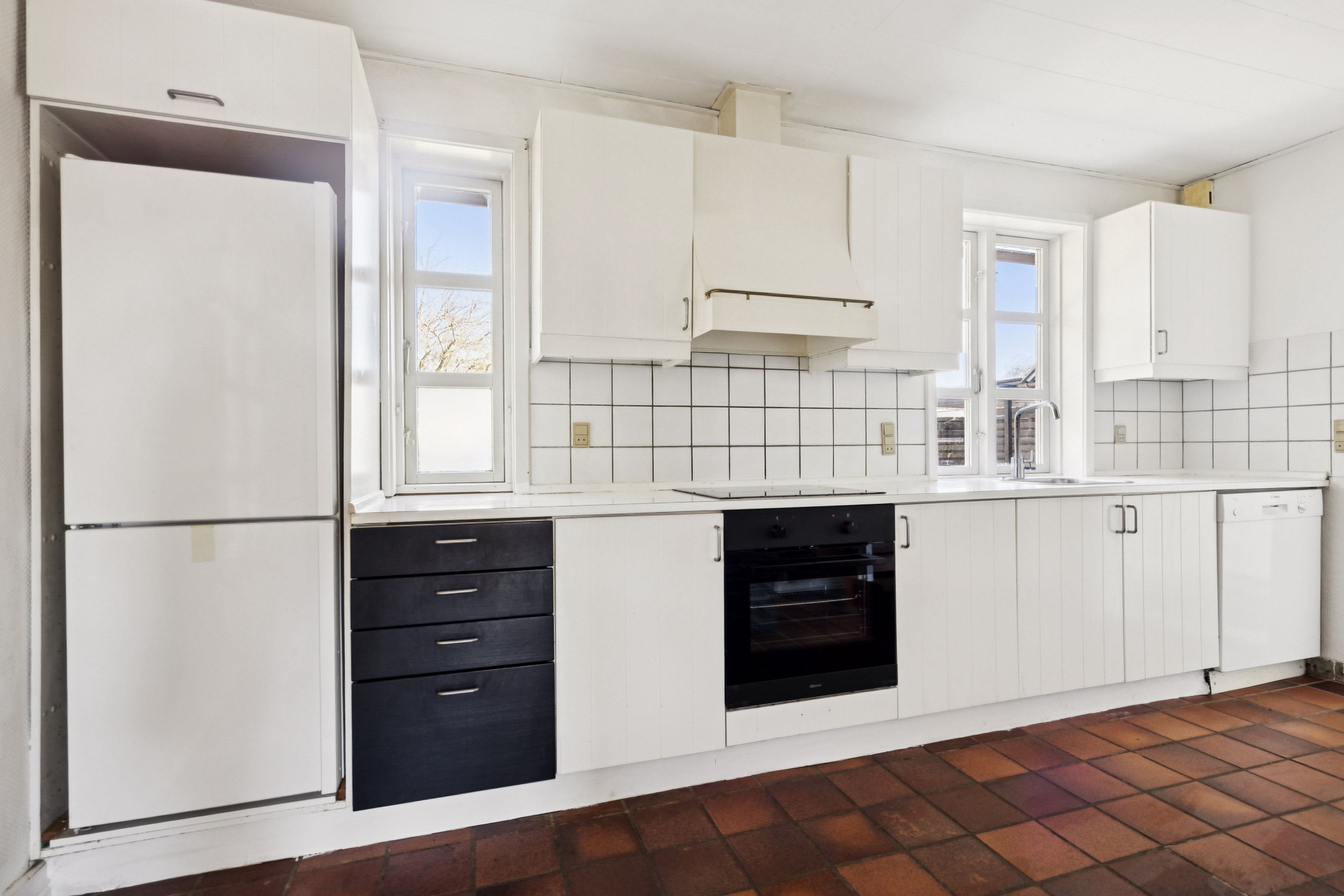 Fremhævet køkken billede i fuldskærmstilstand. Billede af Lindevej 9, 9370 Hals