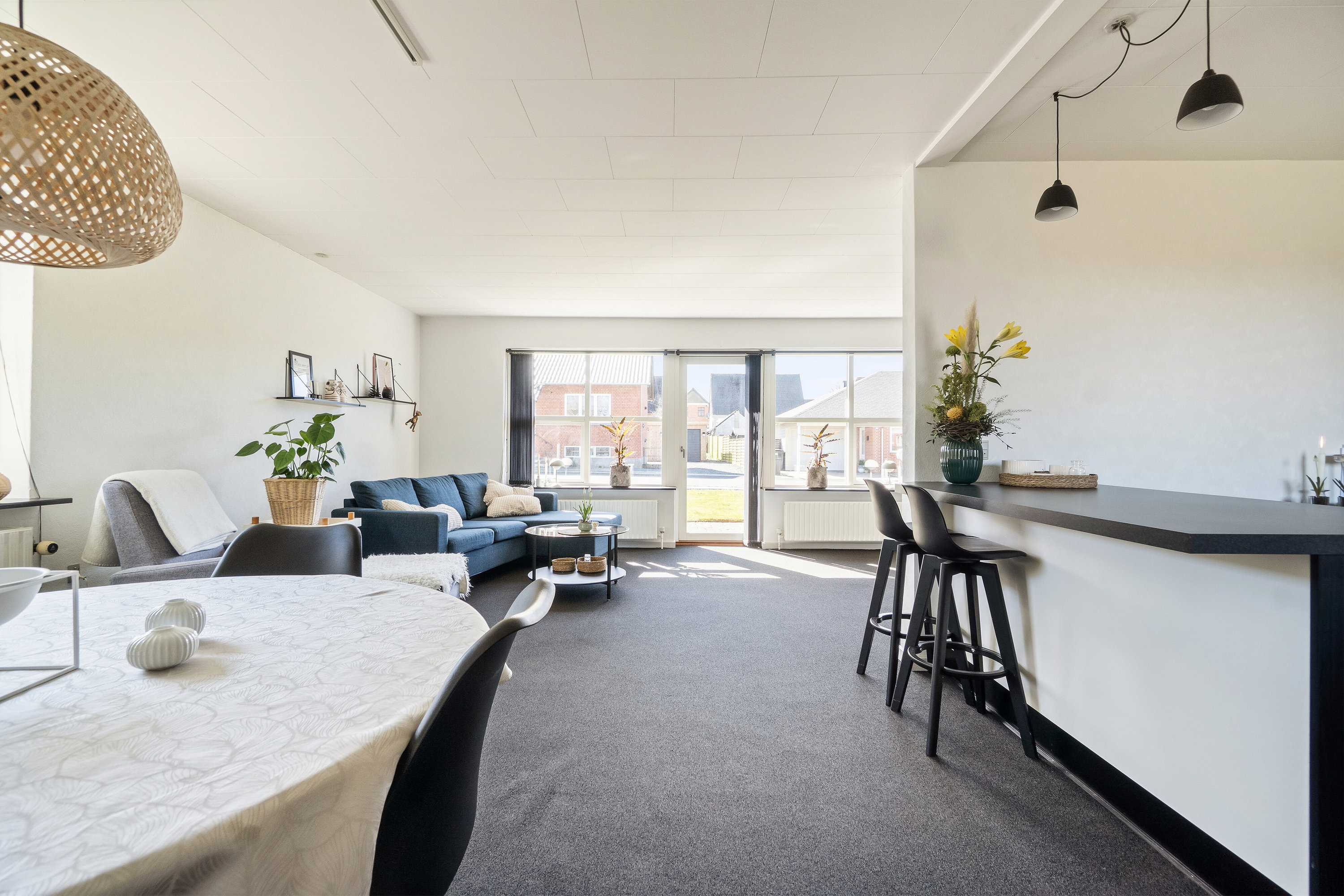 Fremhævet spisestue billede i fuldskærmstilstand. Billede af Østre Alle 21, 7760 Hurup Thy