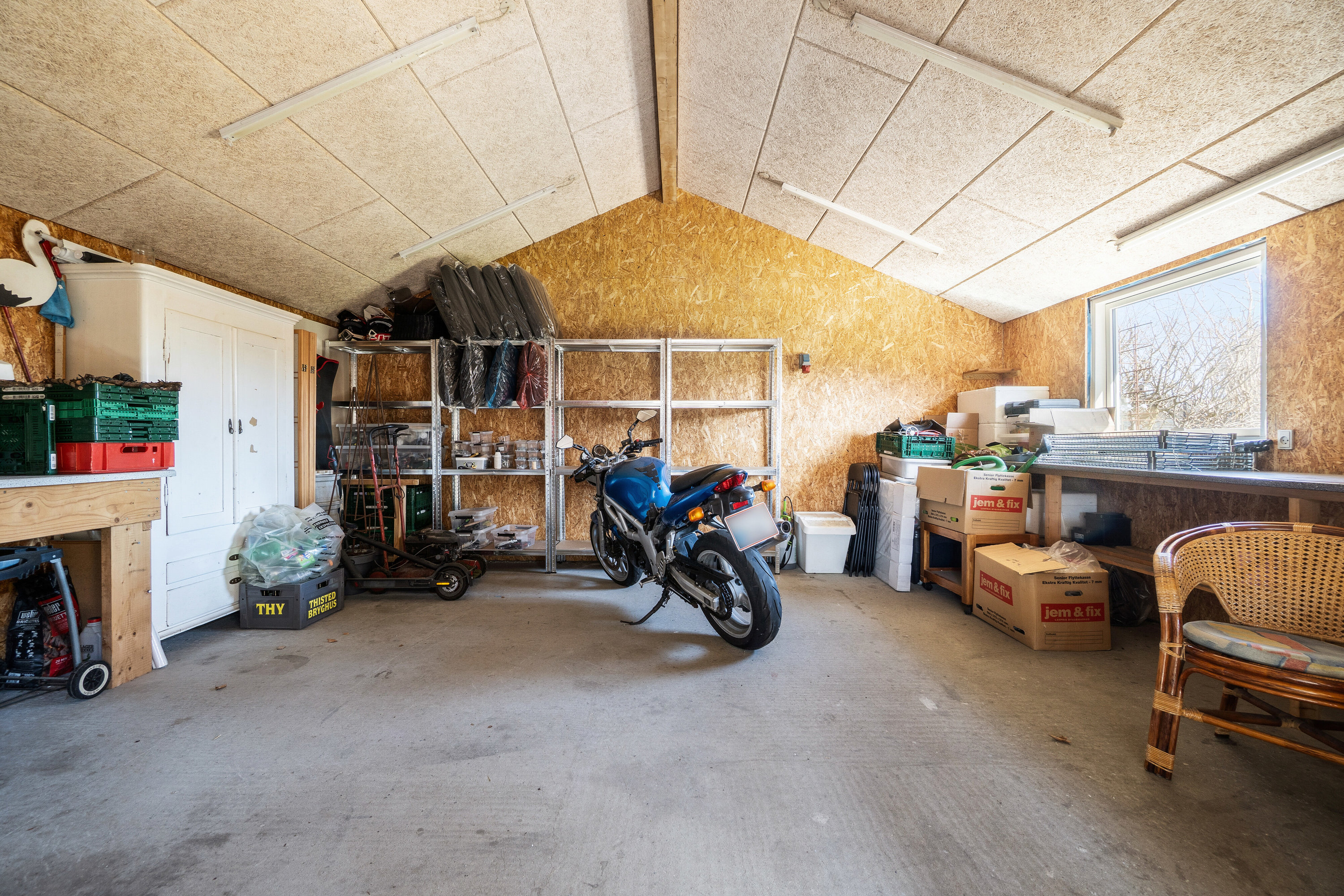 Fremhævet garage billede i fuldskærmstilstand. Billede af Østre Alle 21, 7760 Hurup Thy