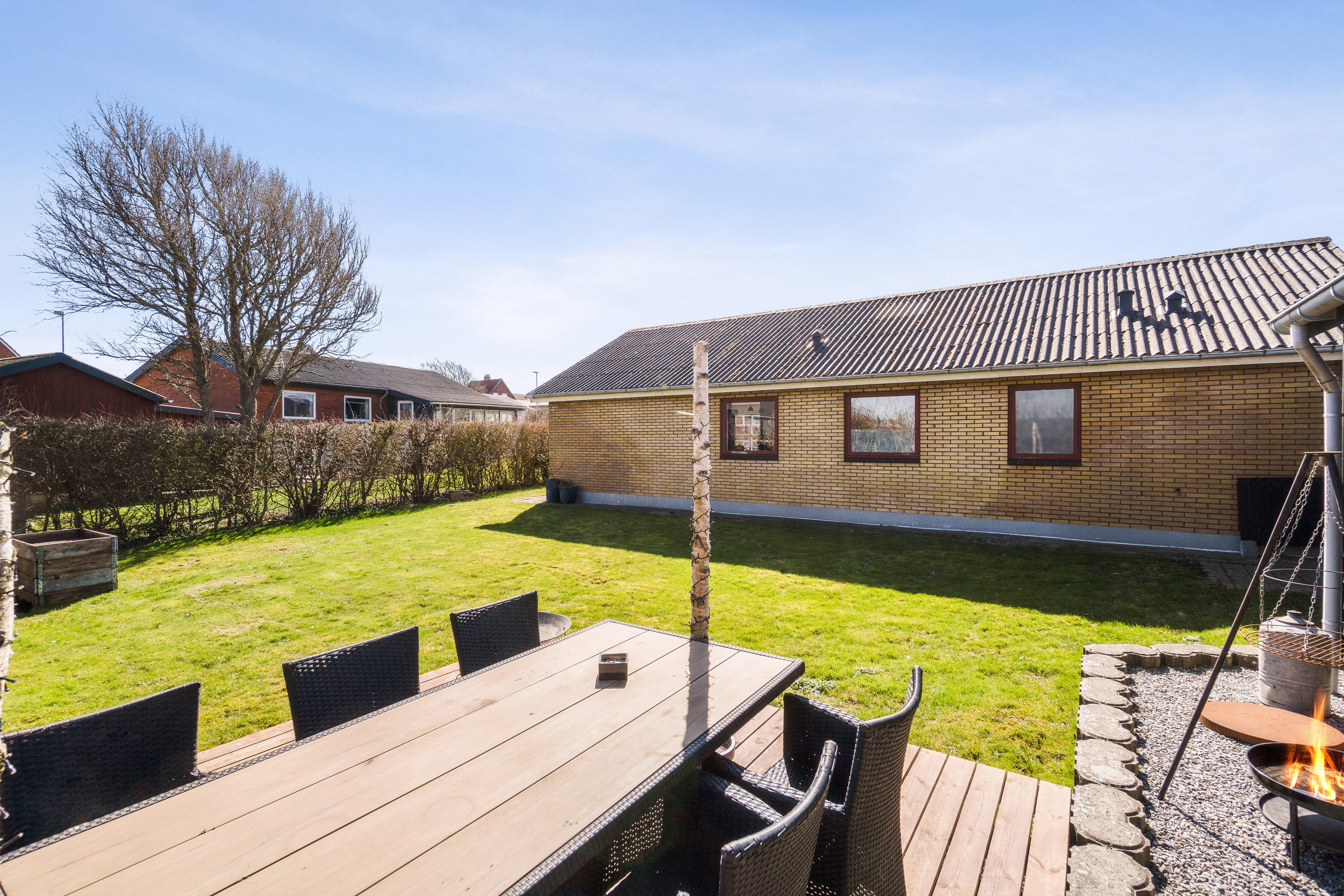 Fremhævet terrasse billede i fuldskærmstilstand. Billede af Østre Alle 21, 7760 Hurup Thy