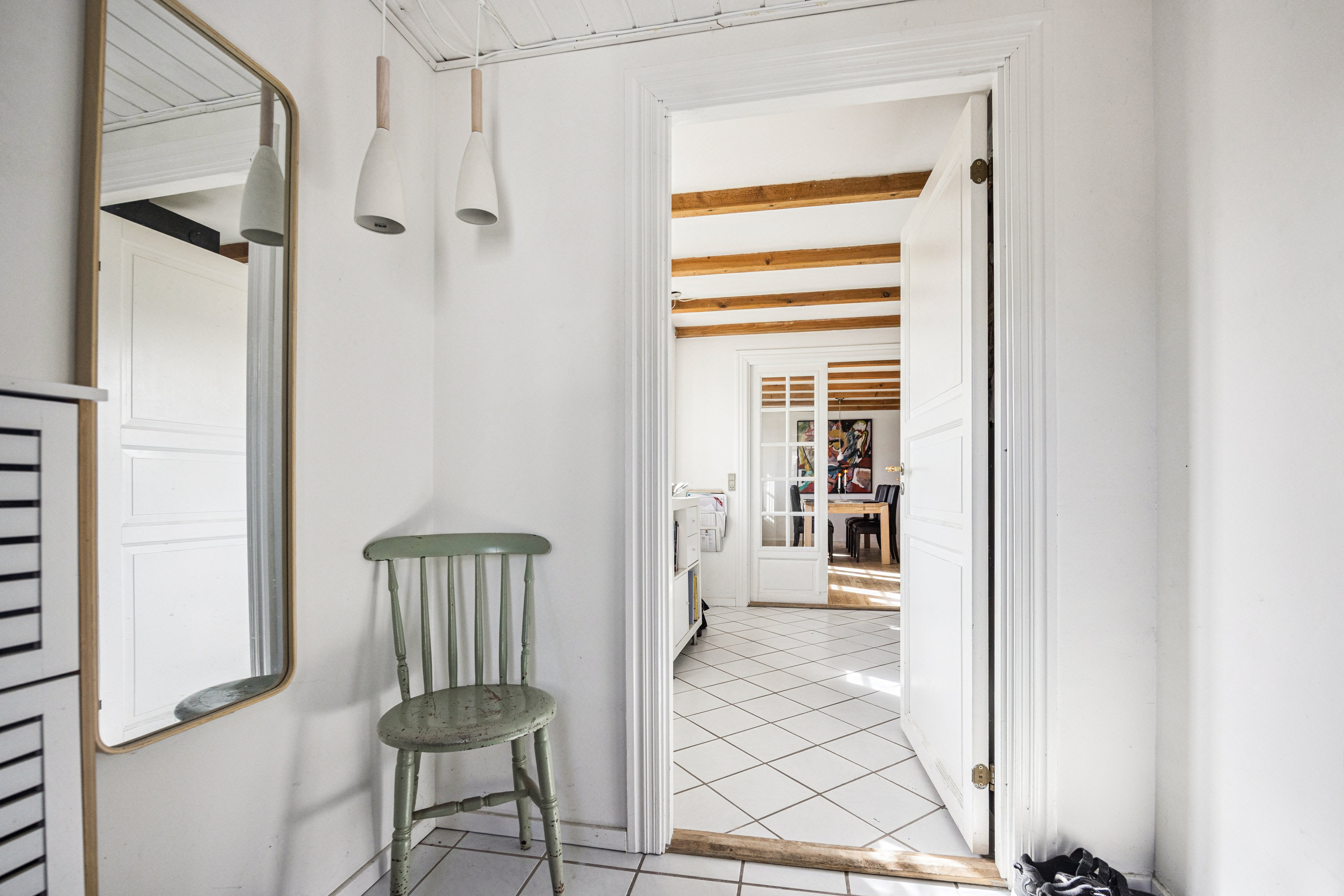 Fremhævet gang billede i fuldskærmstilstand. Billede af Smalby 5, Langholt, 9310 Vodskov