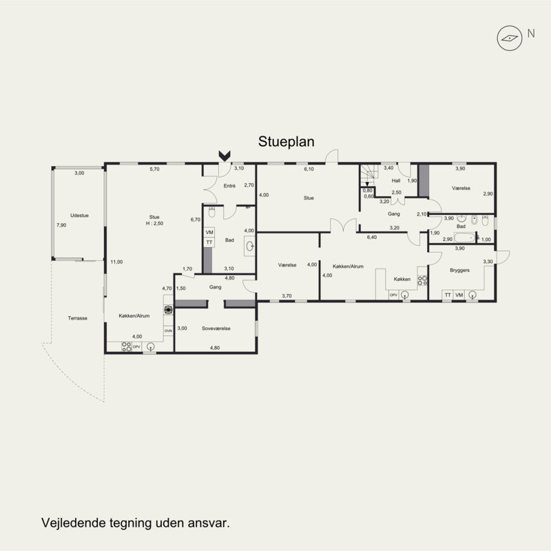 Plantegninger billede af Aarø 162, 6100 Haderslev