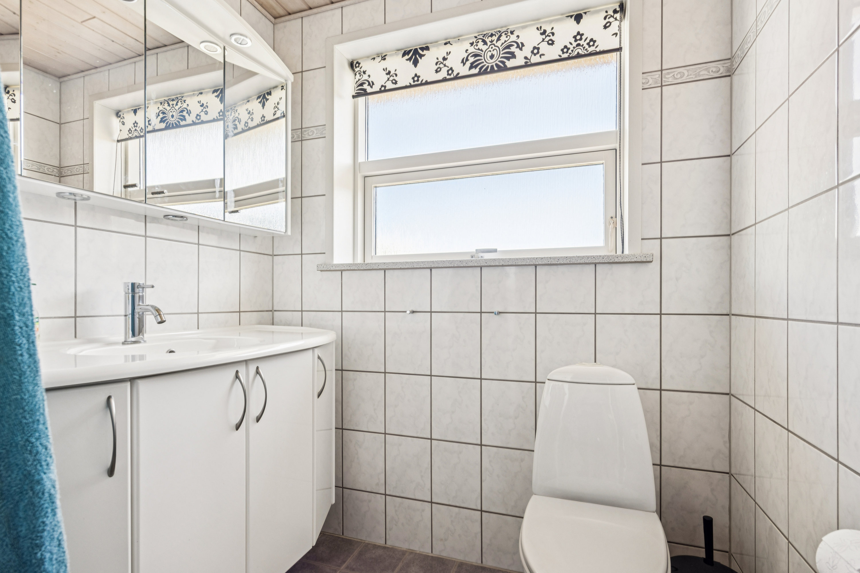 Fremhævet badeværelse billede i fuldskærmstilstand. Billede af Hirsehaven 7, Ulsted, 9370 Hals