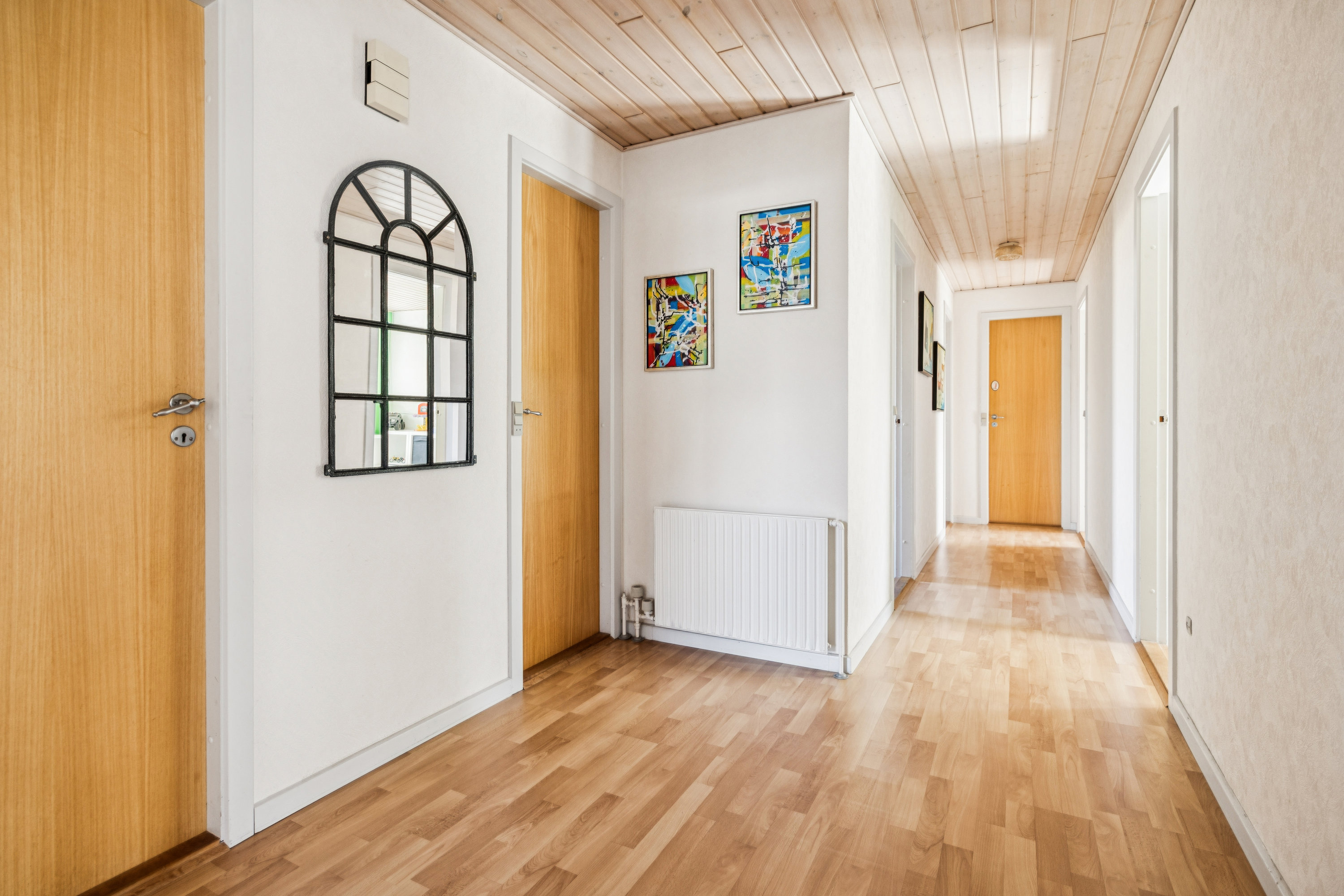 Fremhævet gang billede i fuldskærmstilstand. Billede af Hirsehaven 7, Ulsted, 9370 Hals