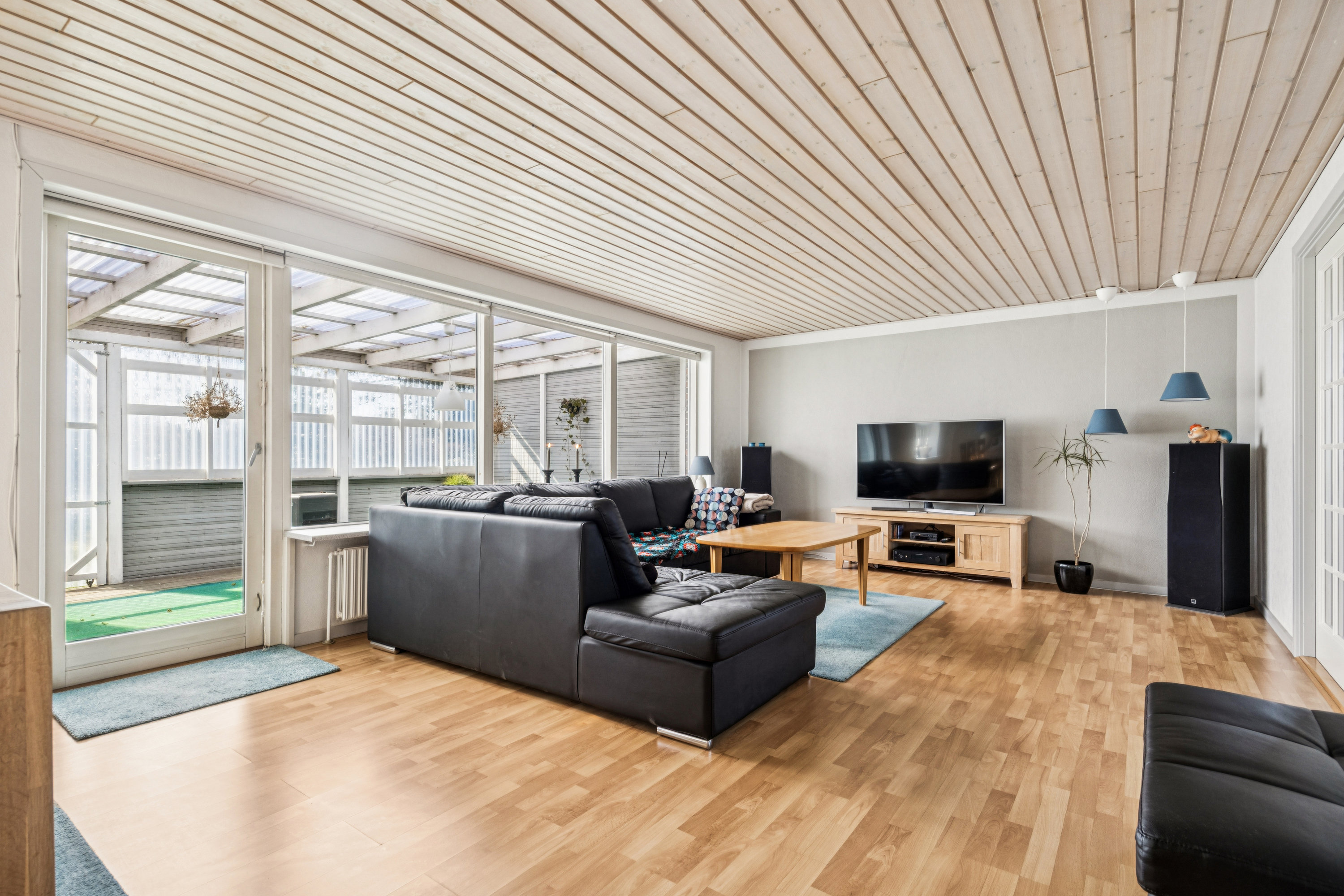 Fremhævet stue billede i fuldskærmstilstand. Billede af Hirsehaven 7, Ulsted, 9370 Hals