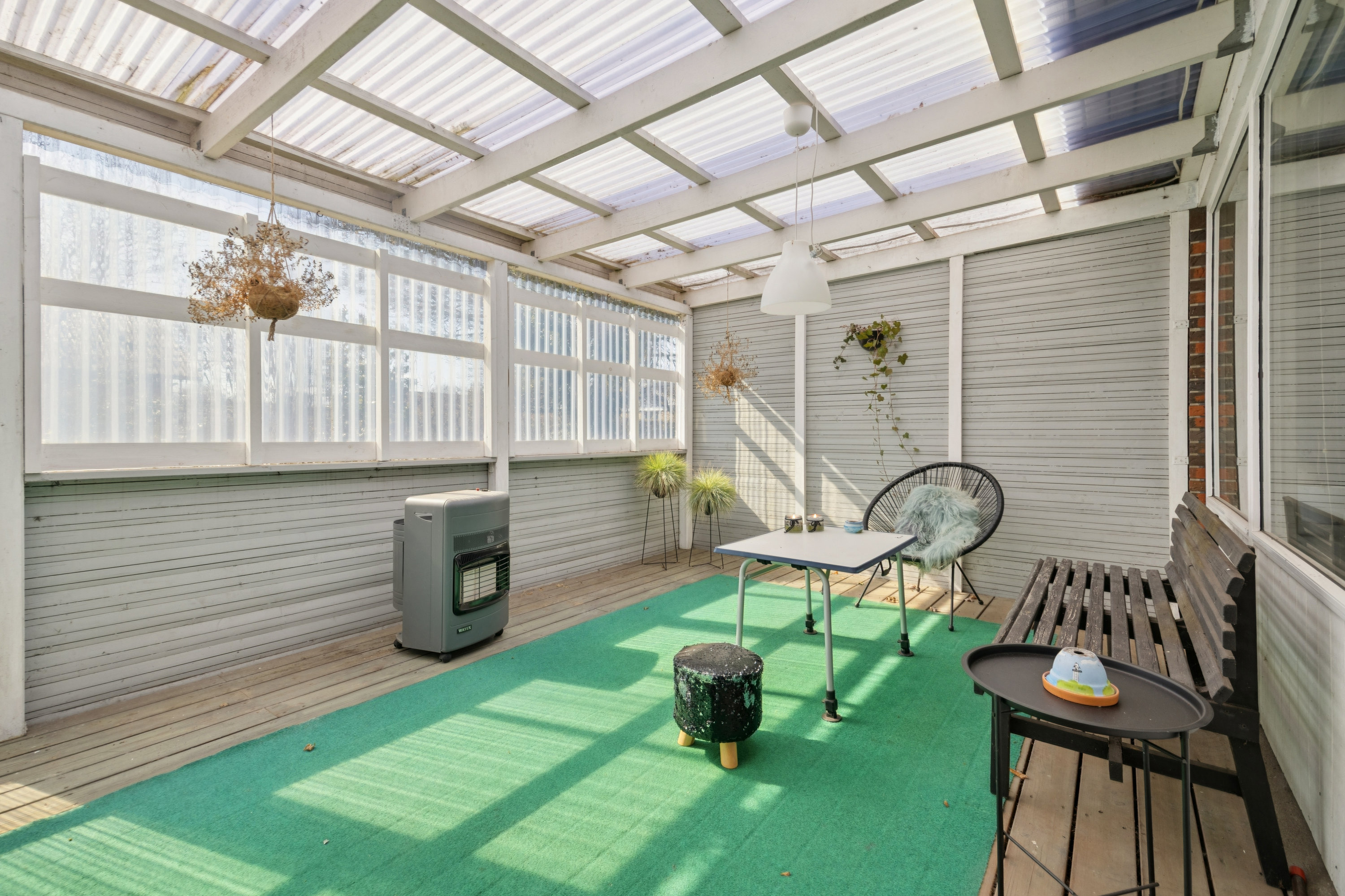 Fremhævet terrasse billede i fuldskærmstilstand. Billede af Hirsehaven 7, Ulsted, 9370 Hals