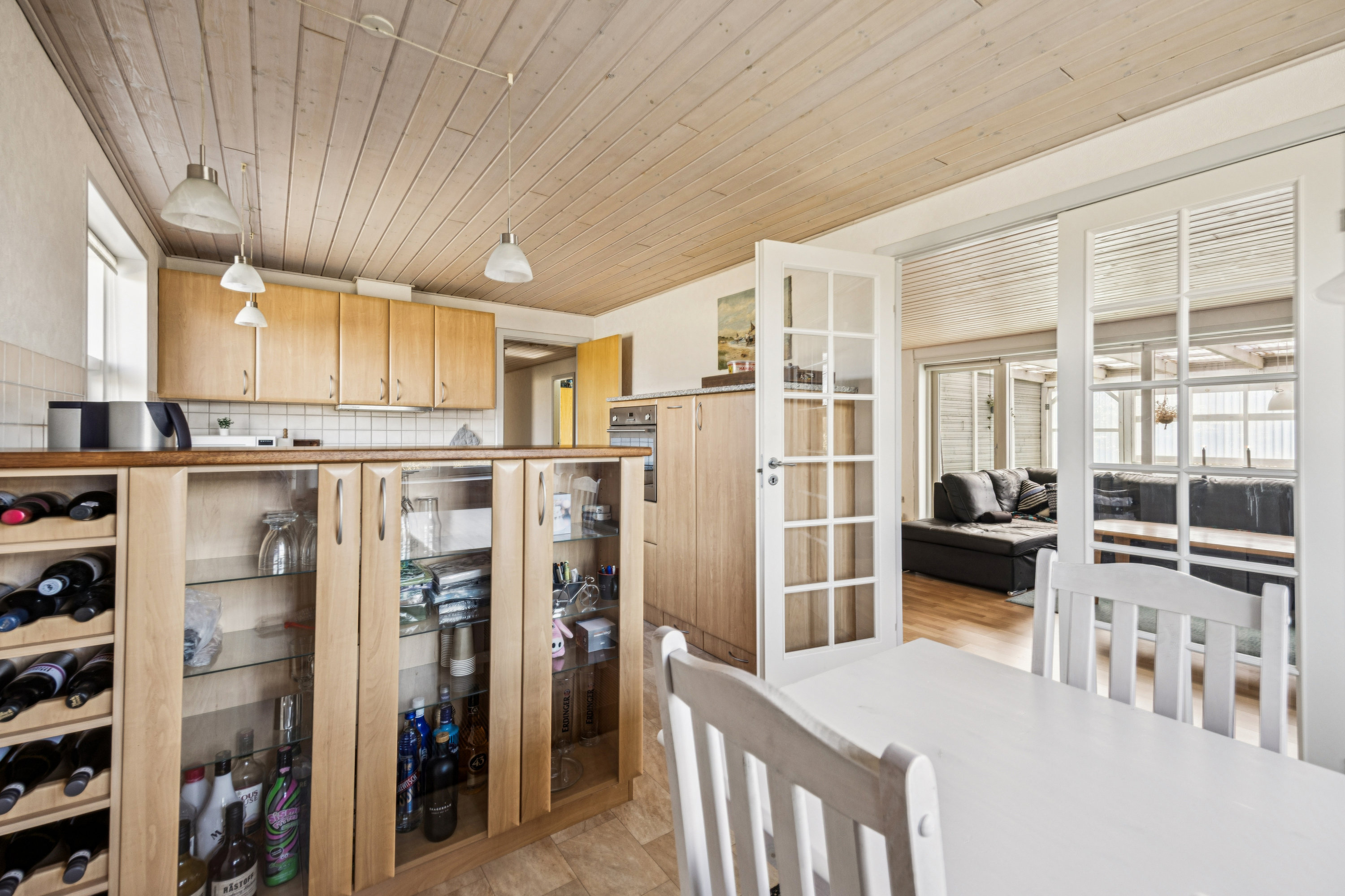 Fremhævet stue billede i fuldskærmstilstand. Billede af Hirsehaven 7, Ulsted, 9370 Hals