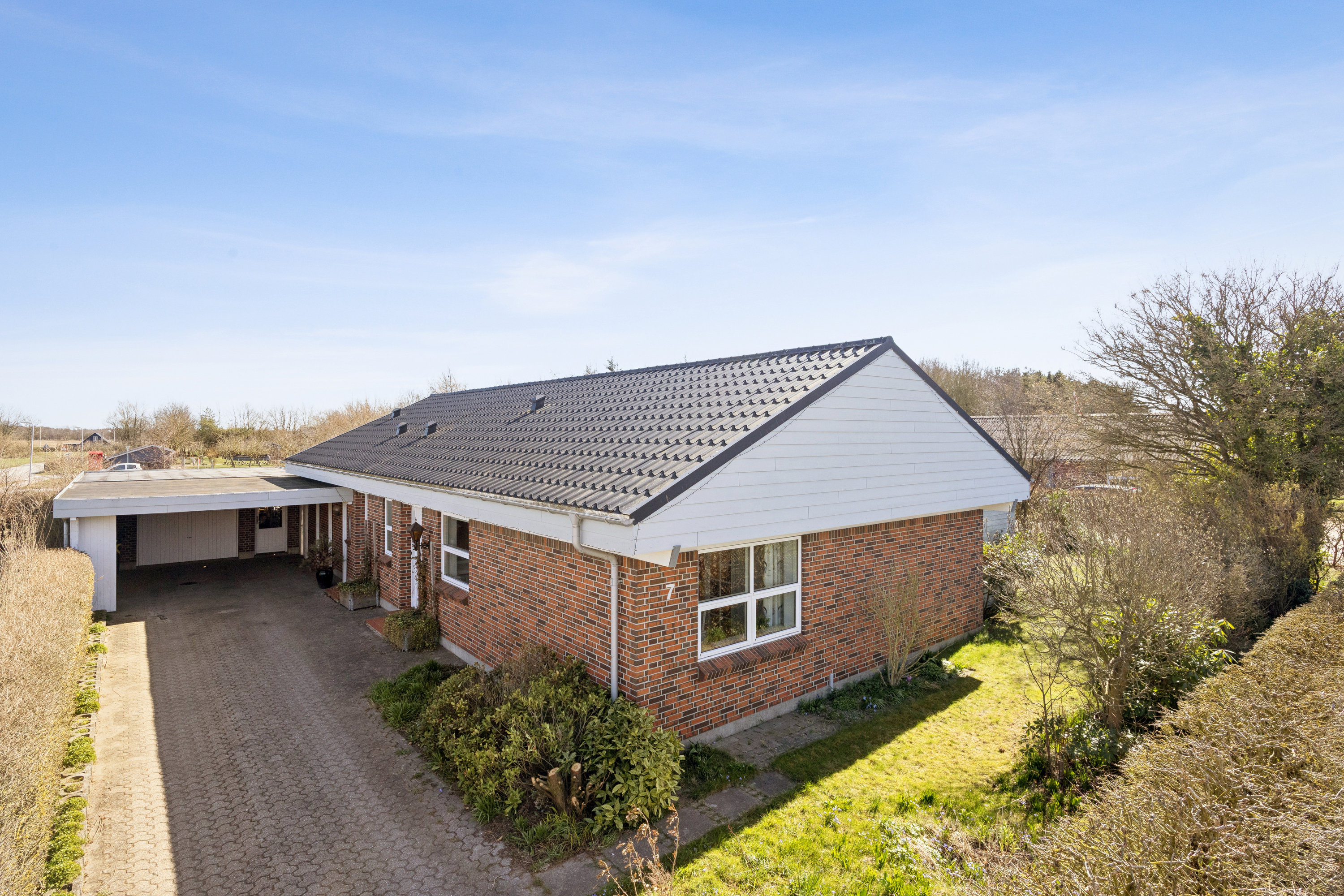 Fremhævet andet billede i fuldskærmstilstand. Billede af Hirsehaven 7, Ulsted, 9370 Hals