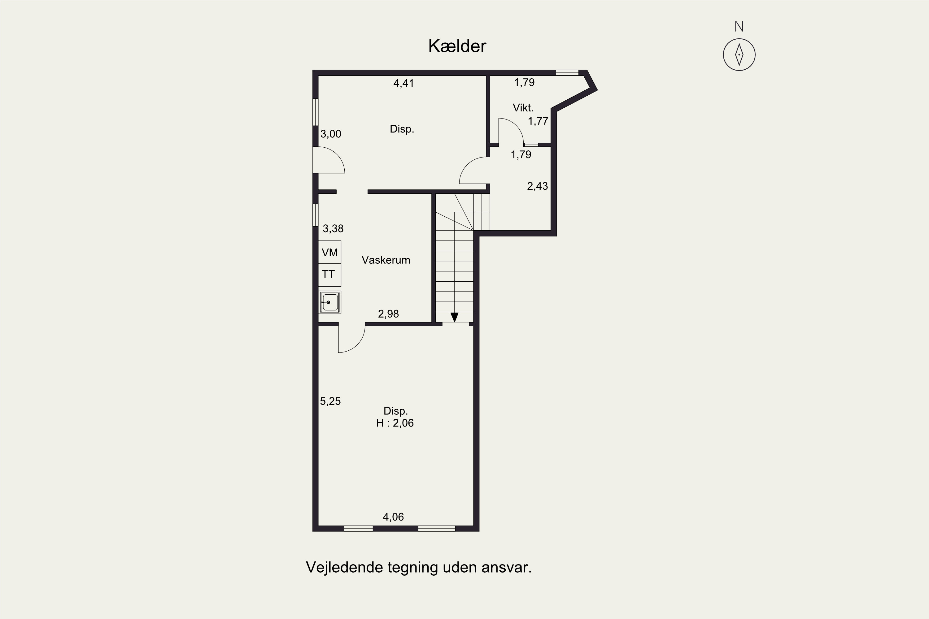 Plantegninger billede af Hans Jensens Vej 17, 2900 Hellerup