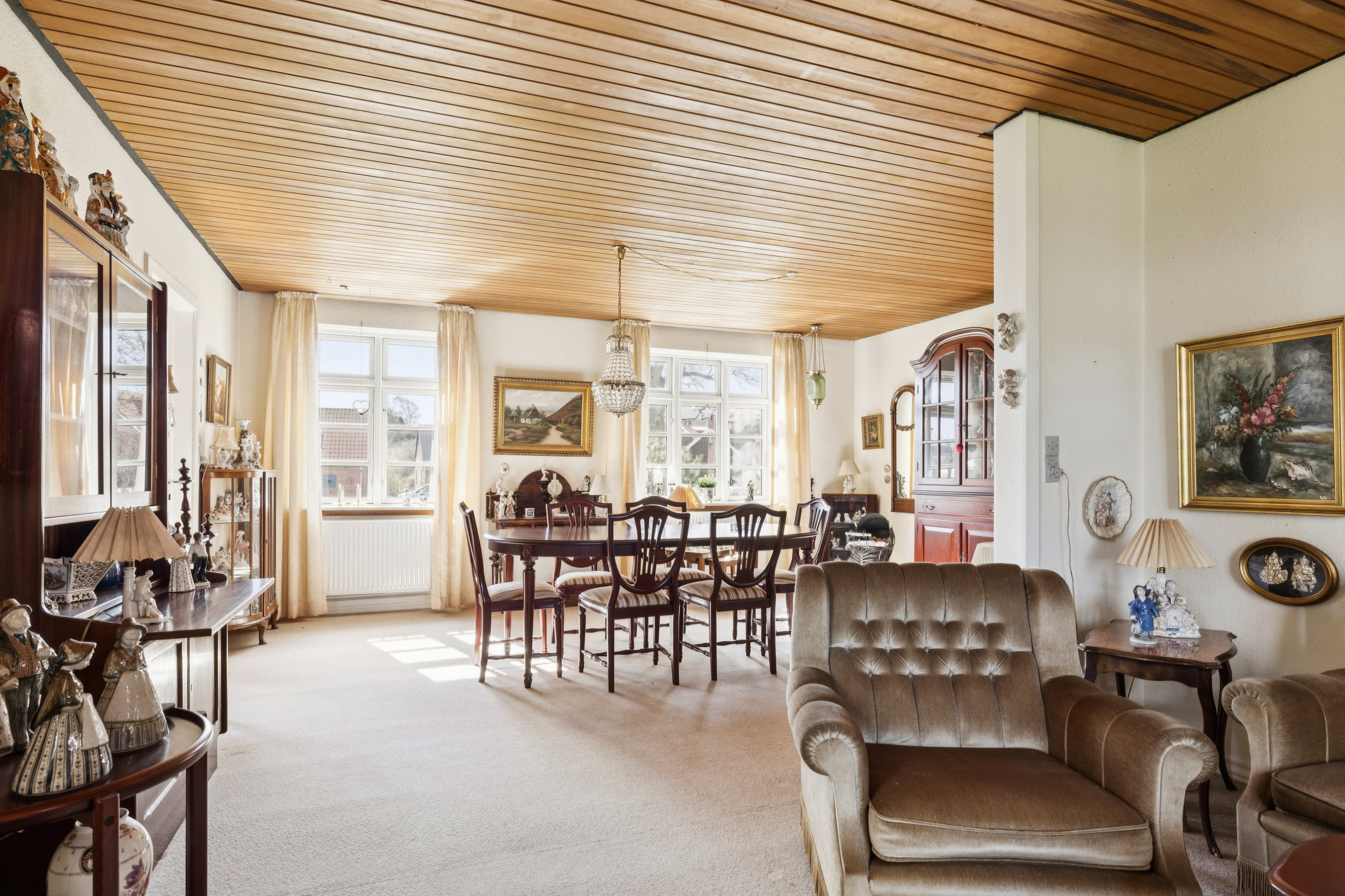 Fremhævet stue billede i fuldskærmstilstand. Billede af Kvolsvej 12, 8831 Løgstrup