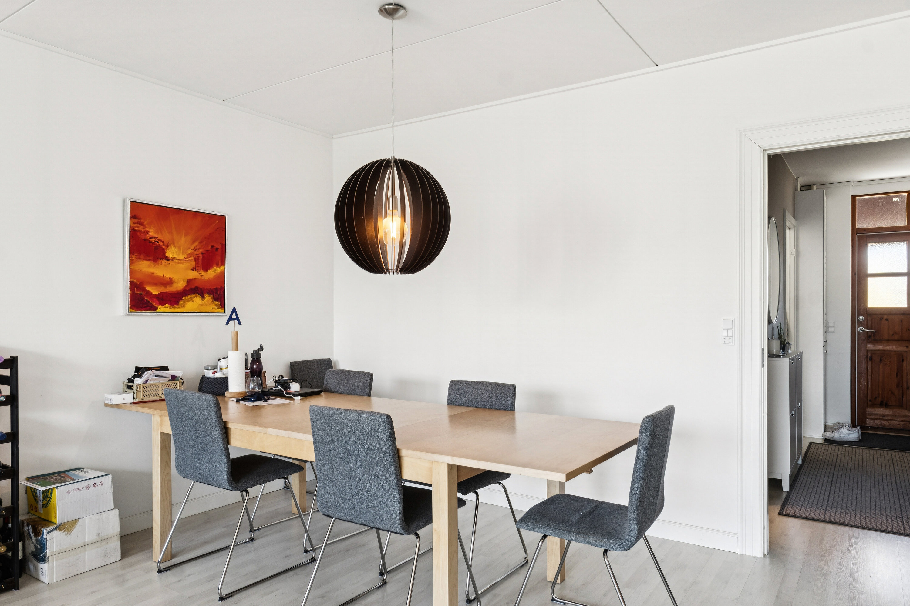 Fremhævet spisestue billede i fuldskærmstilstand. Billede af Tårnvej 383B, 2610 Rødovre