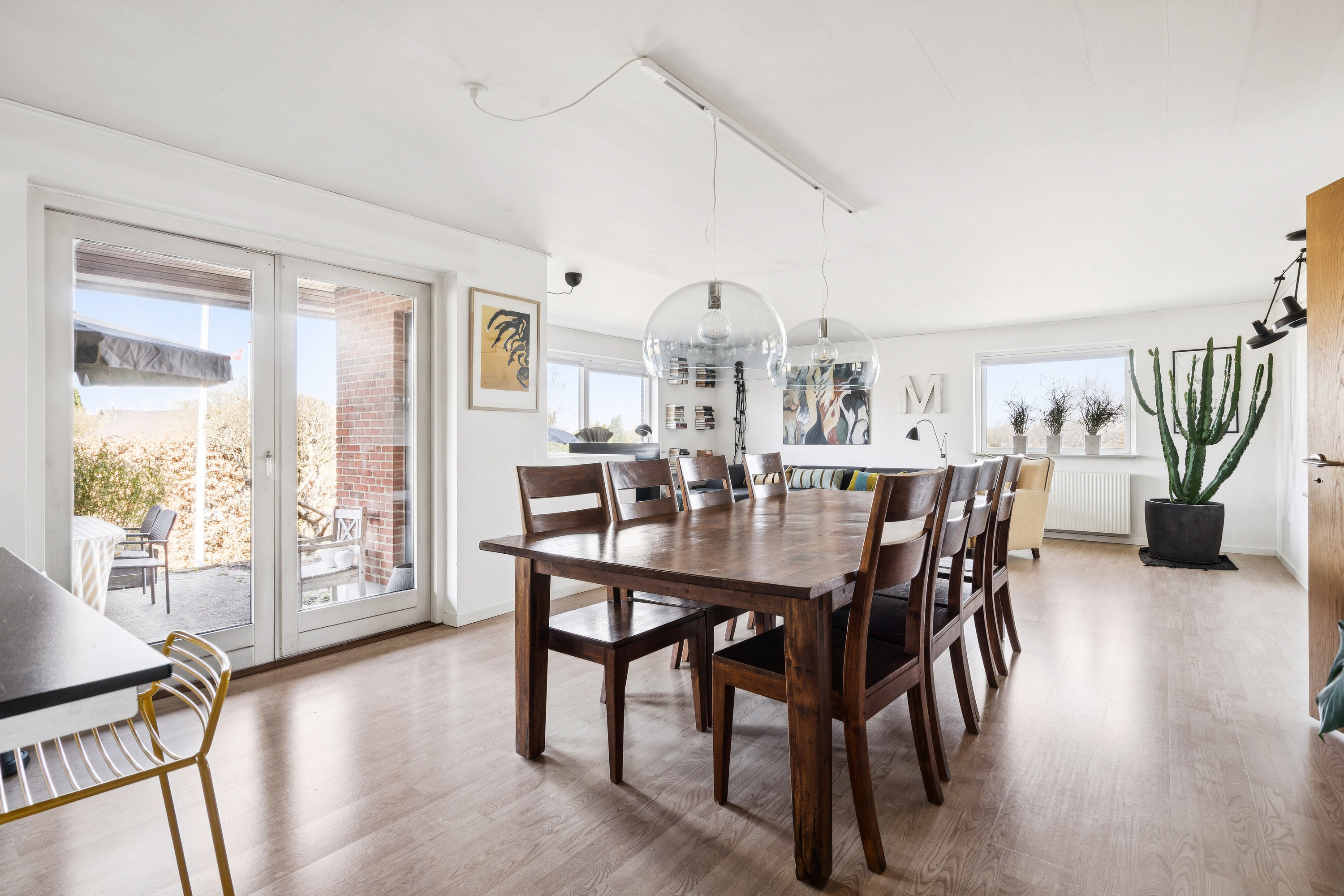 Fremhævet spisestue billede i fuldskærmstilstand. Billede af Figenvej 12, 4690 Haslev