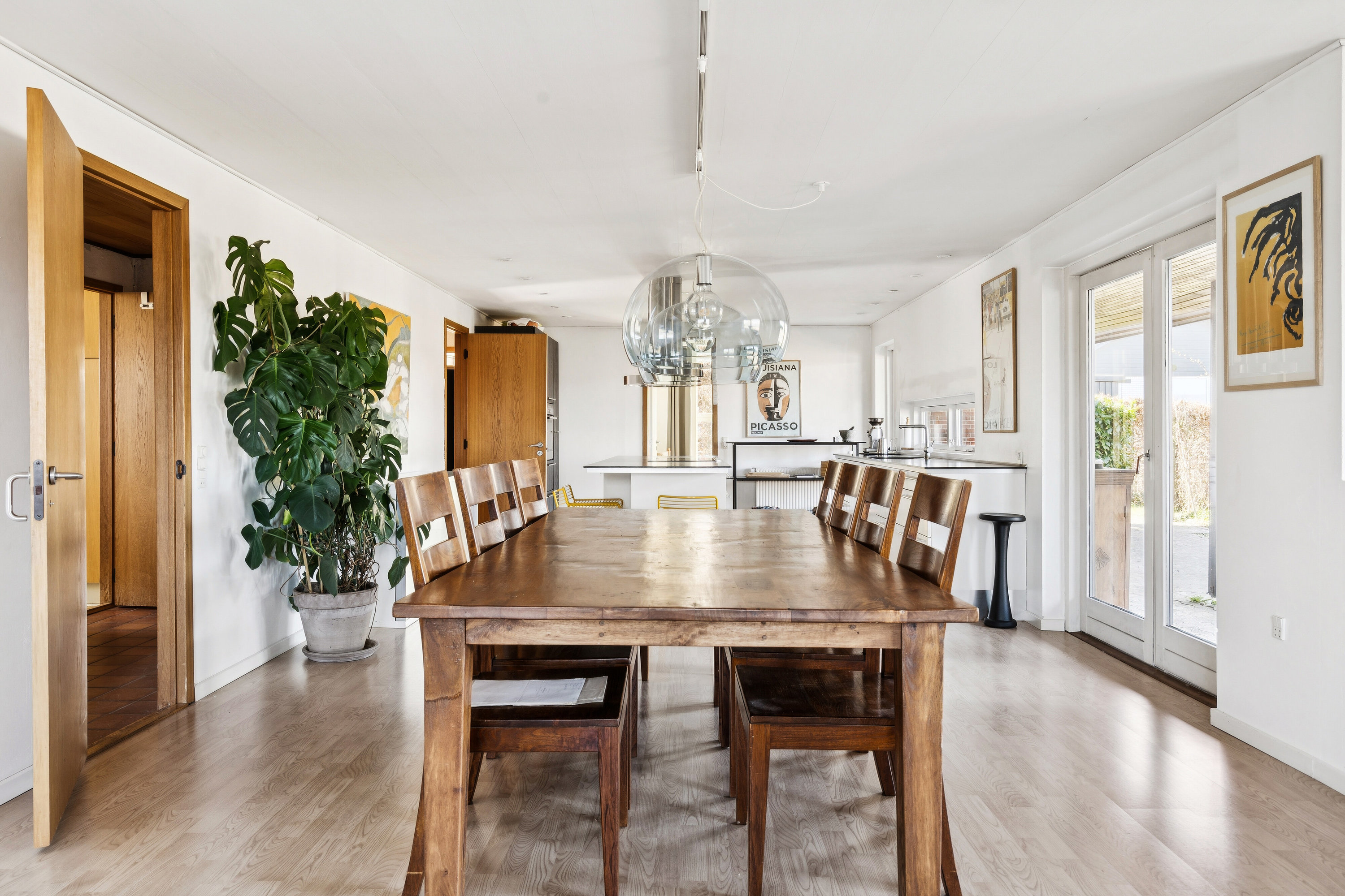 Fremhævet spisestue billede i fuldskærmstilstand. Billede af Figenvej 12, 4690 Haslev