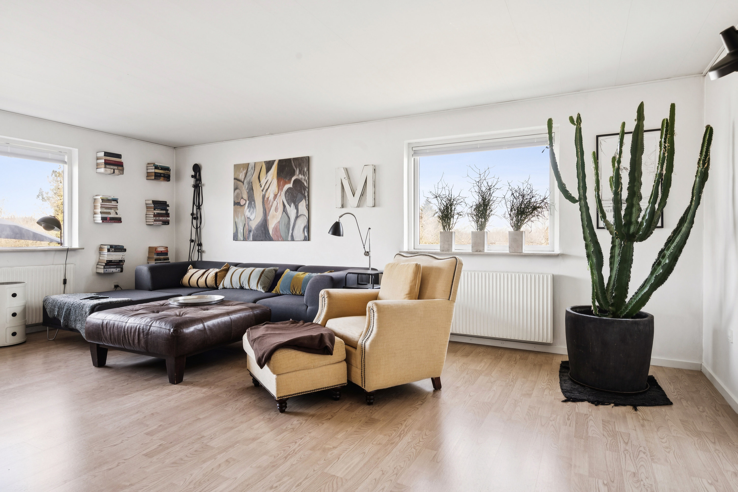 Fremhævet stue billede i fuldskærmstilstand. Billede af Figenvej 12, 4690 Haslev