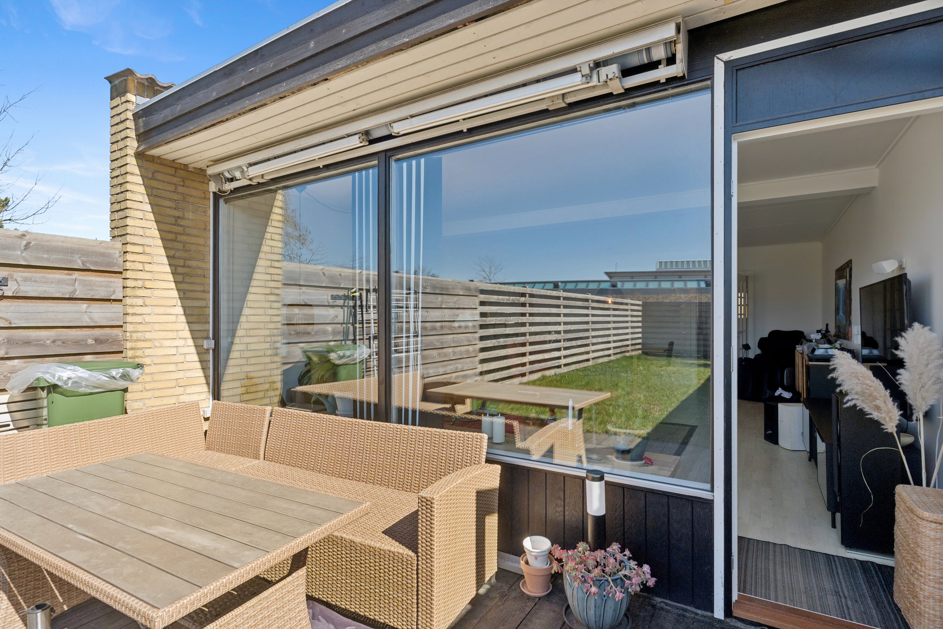 Fremhævet altan billede i fuldskærmstilstand. Billede af Tårnvej 383B, 2610 Rødovre