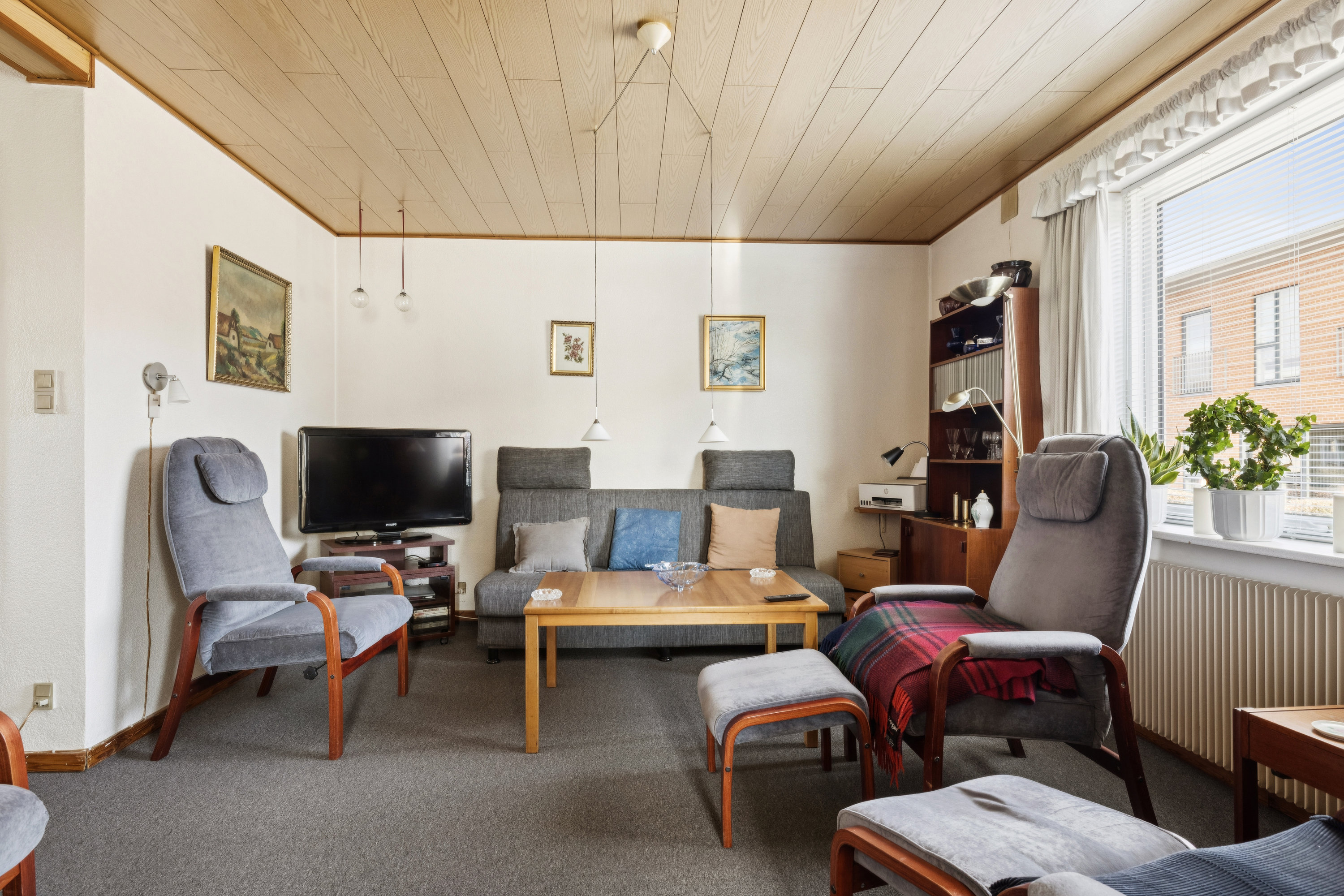 Fremhævet stue billede i fuldskærmstilstand. Billede af Søndergade 32, 7850 Stoholm Jyll