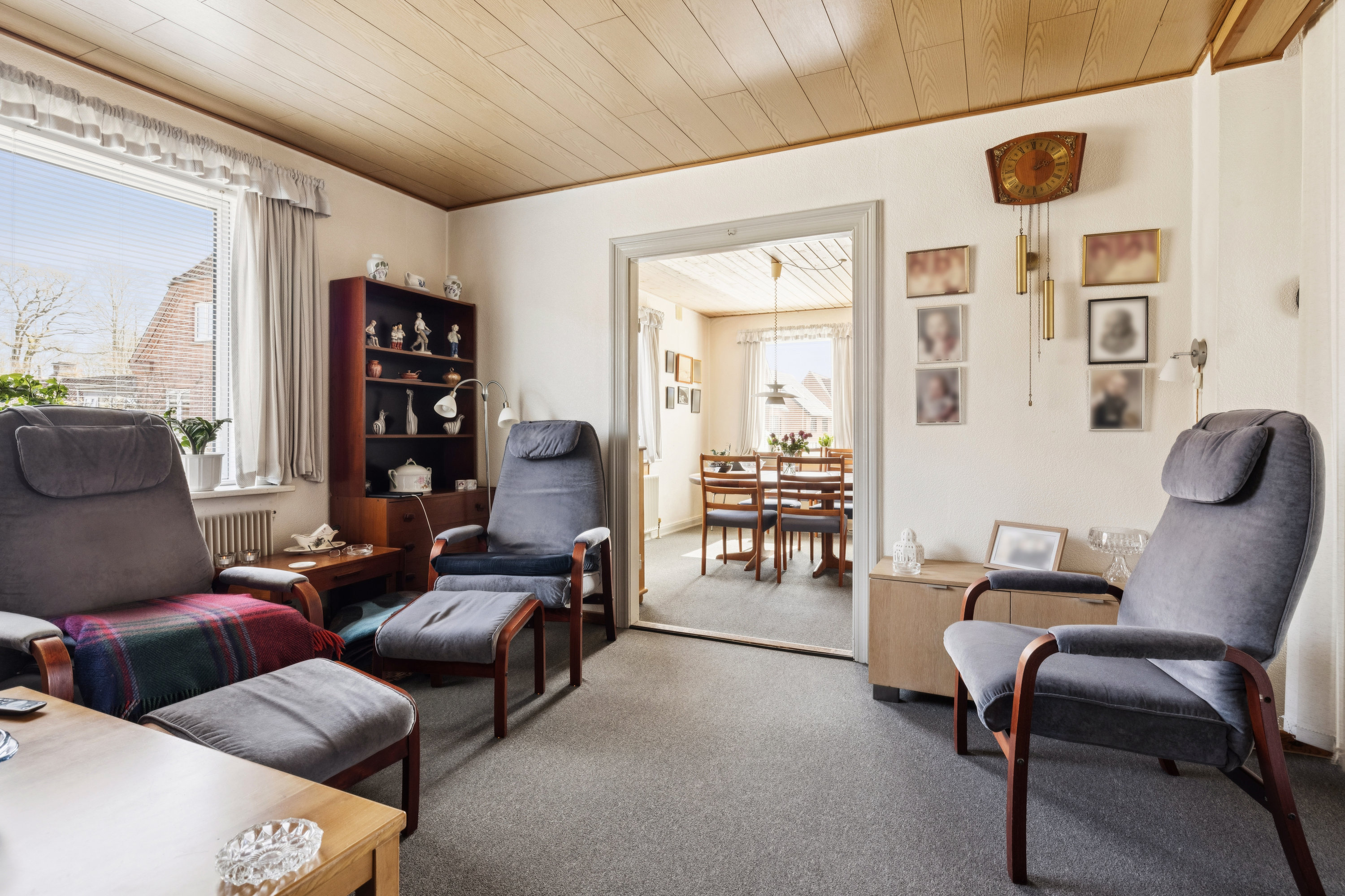 Fremhævet stue billede i fuldskærmstilstand. Billede af Søndergade 32, 7850 Stoholm Jyll